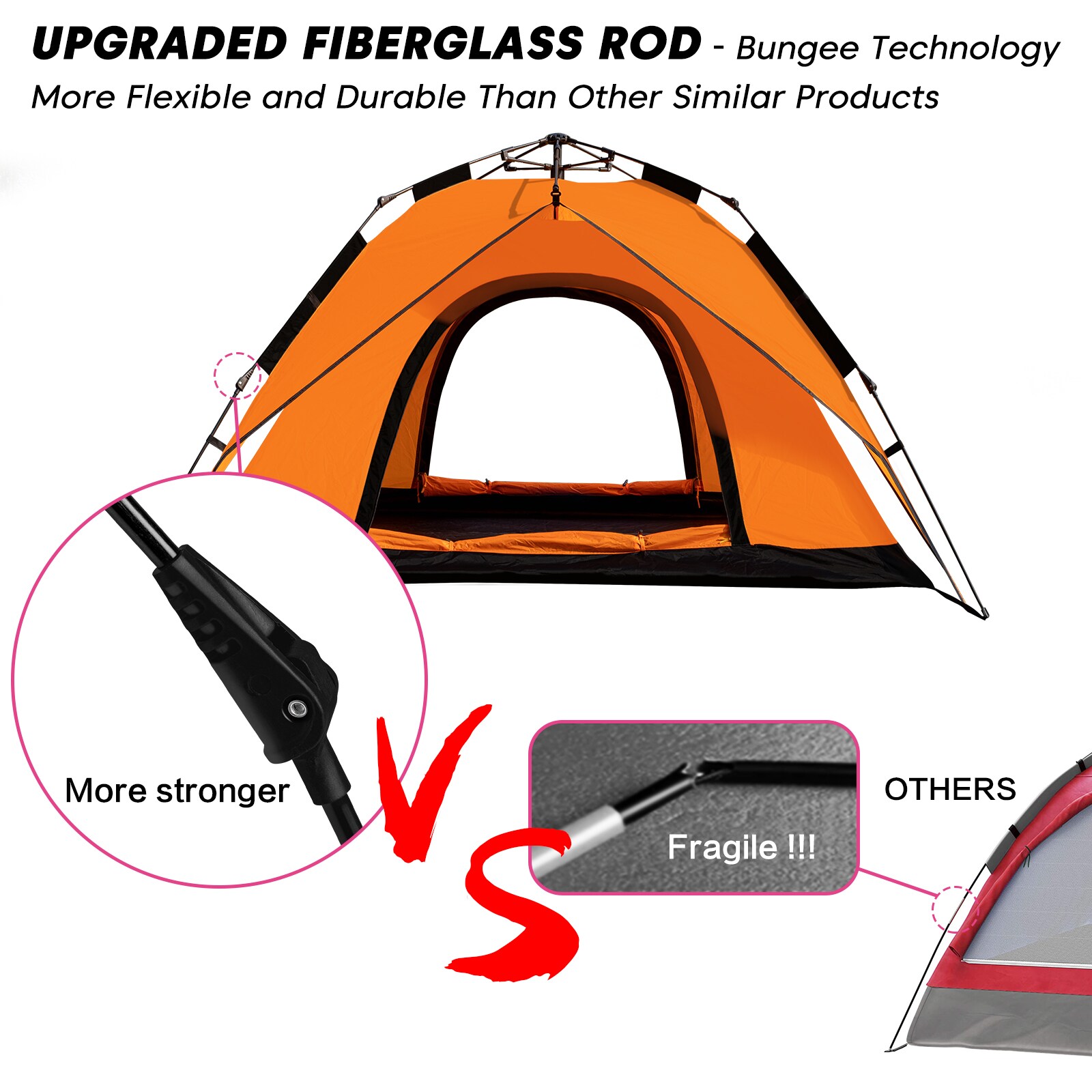 GARSING MAN-AUTODO--4P-OR tents - View #3