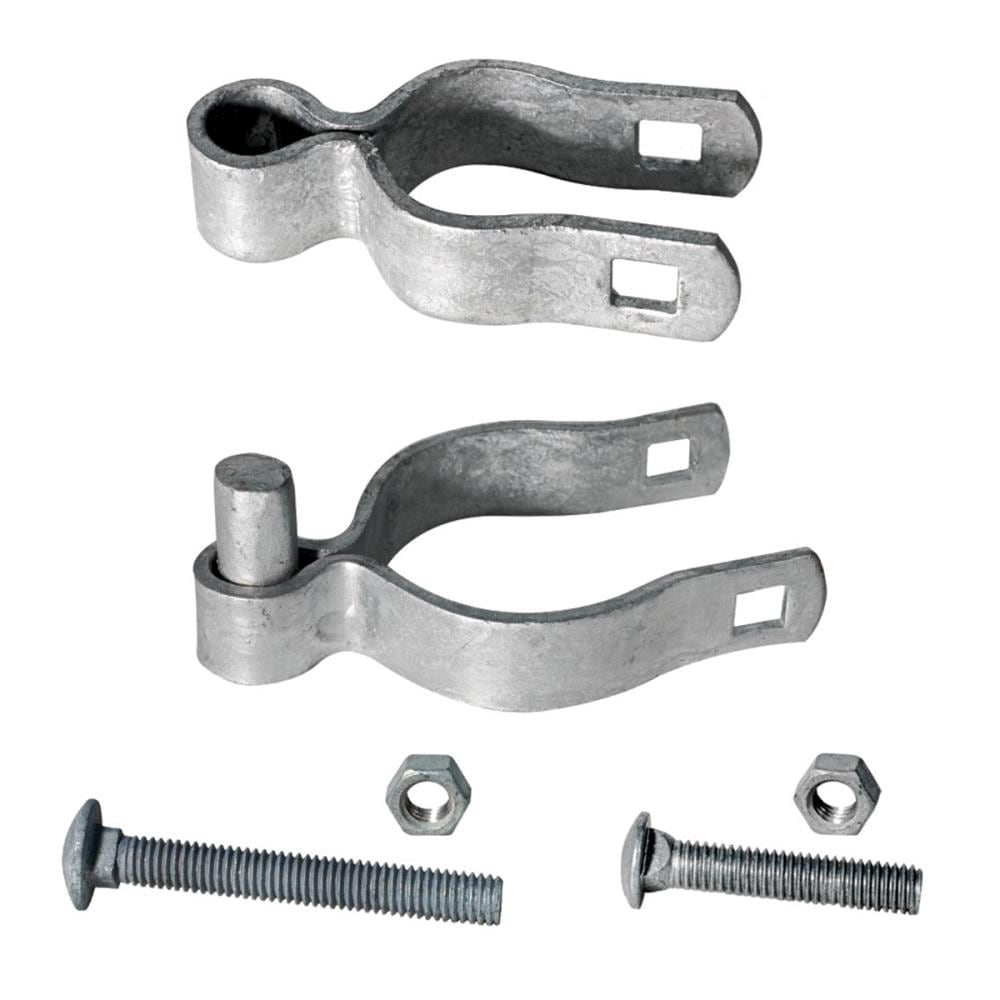 Blue Hawk 839196 3-9/10-in Galvanized Gate hardware kit