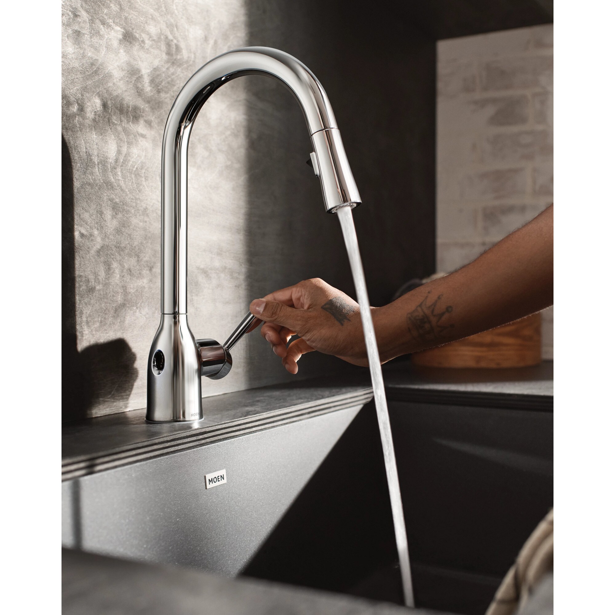 Moen 87233EWC Kitchen-Faucets - View #3