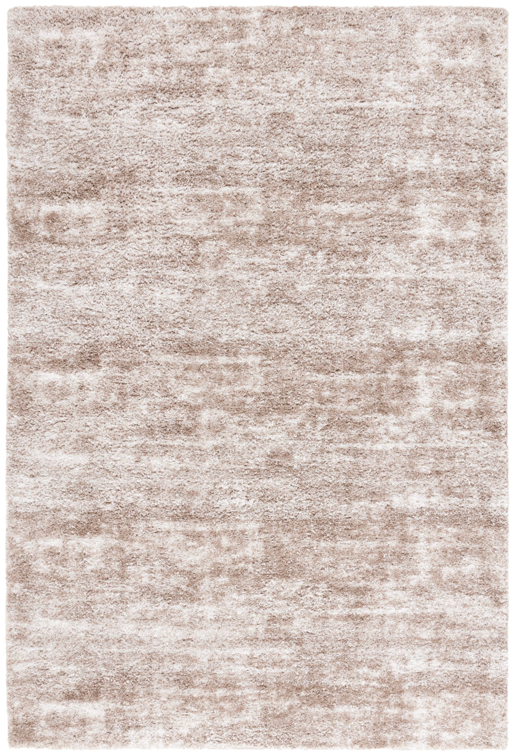 Safavieh PNL520E-5 5 x 8 (ft) Loomed Polyester Taupe/Ivory Rectangular Indoor Distressed/Overdyed Mid-Century Modern Area rug