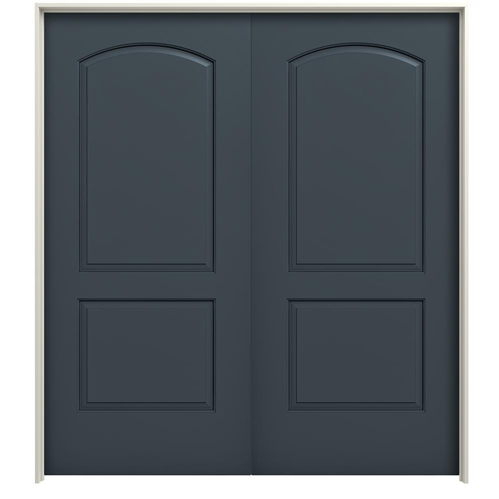 2-panel round top 56-in x 80-in Interior Doors at Lowes.com