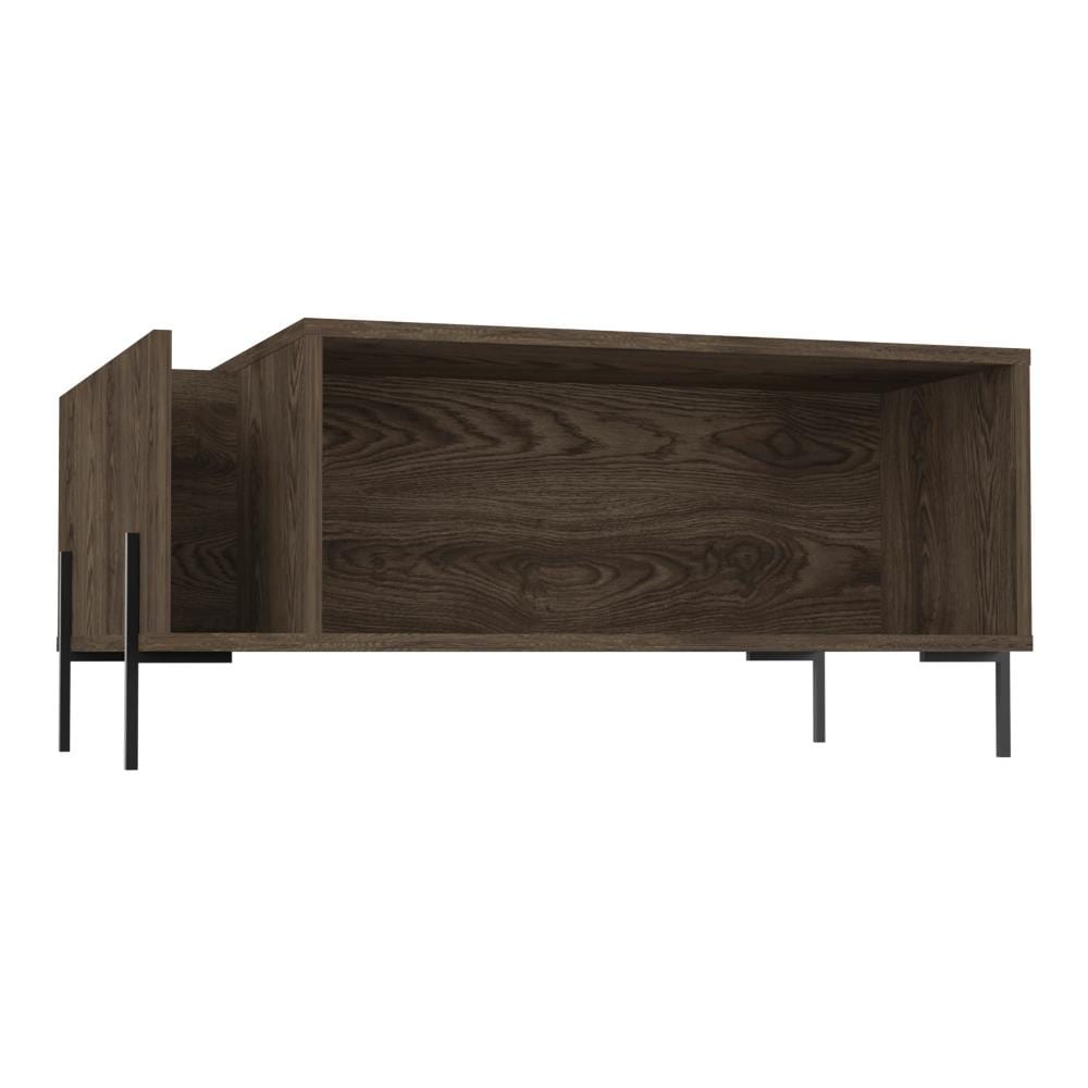 RST Brands SL-CT-6 Page Brown Modern Coffee Table with Storage