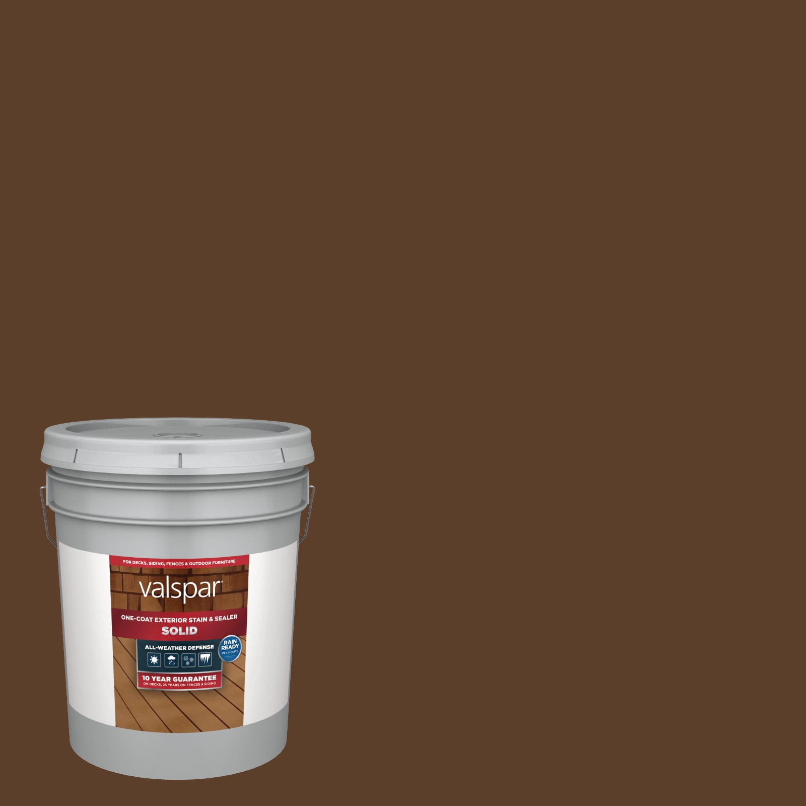 Valspar Solid Exterior Stains At Lowes Com   42032814 