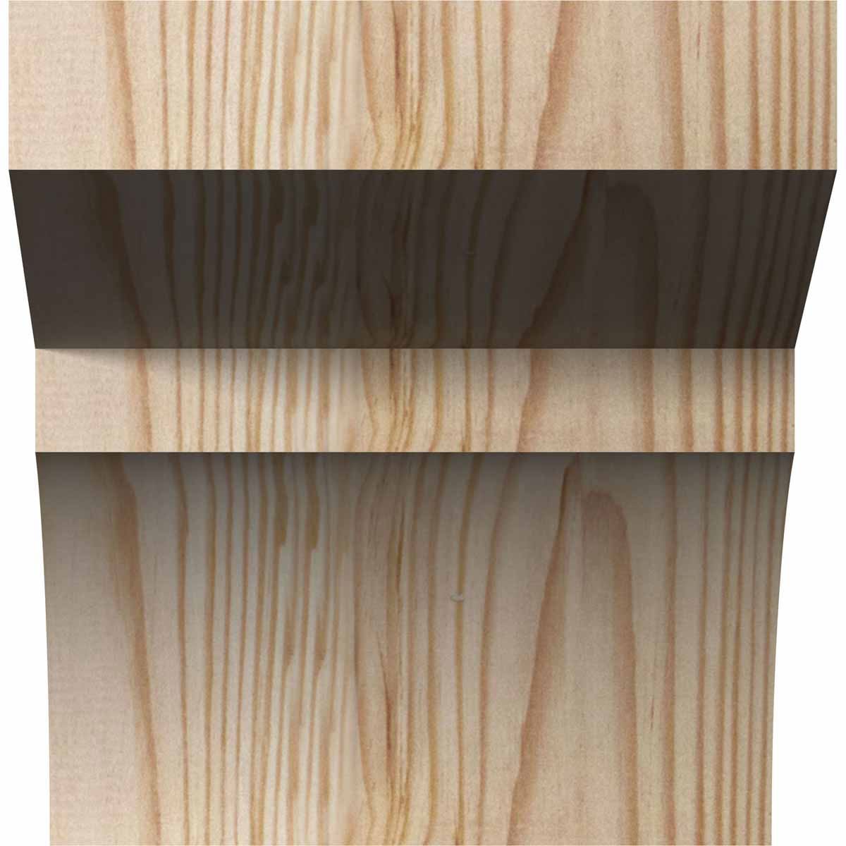 Monterey Smooth Douglas Fir Corbel 5 1/2"W x 6"D x 6"H
