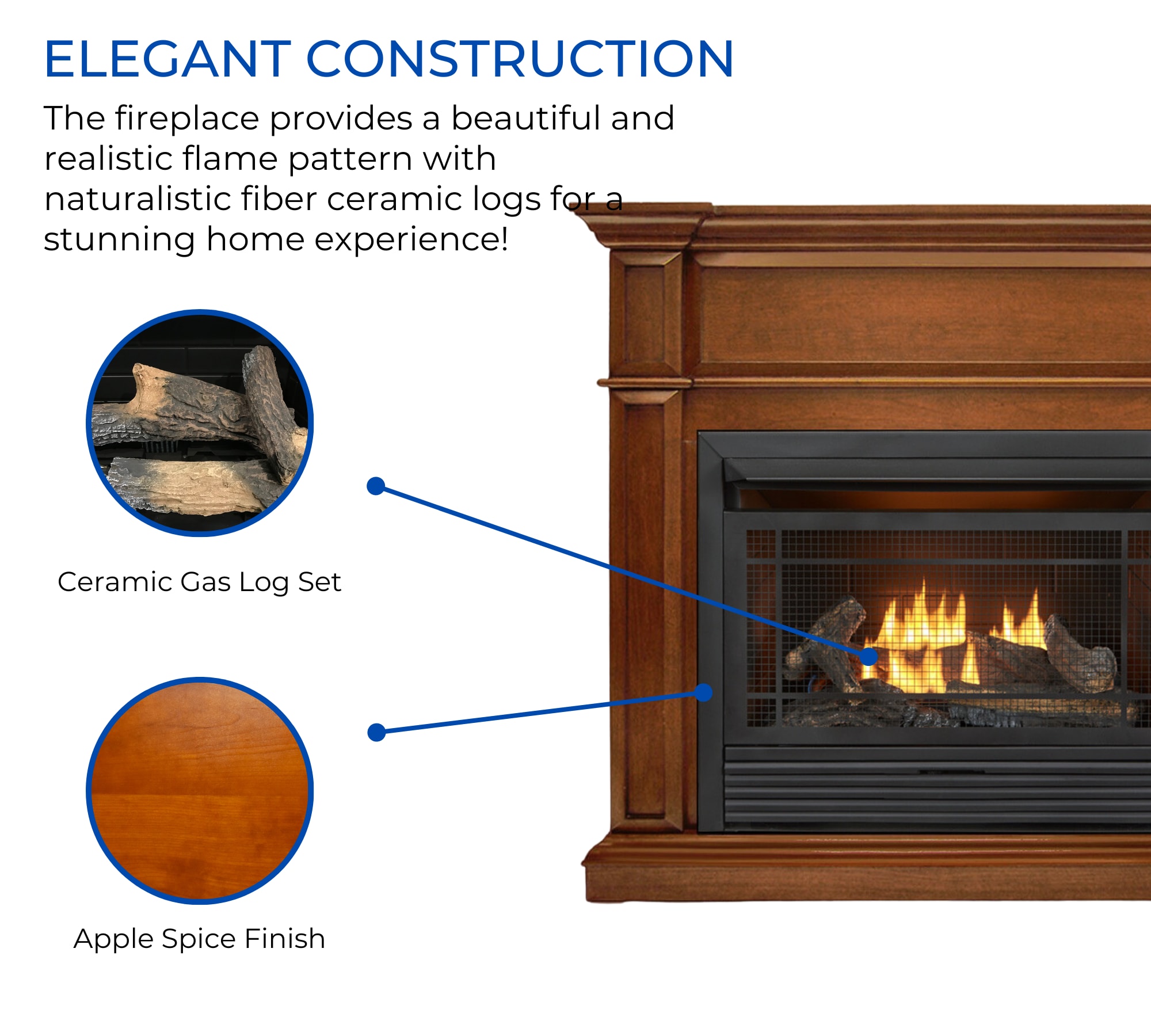 Duluth Forge DFS-300R-3AS Gas-Fireplaces - View #2
