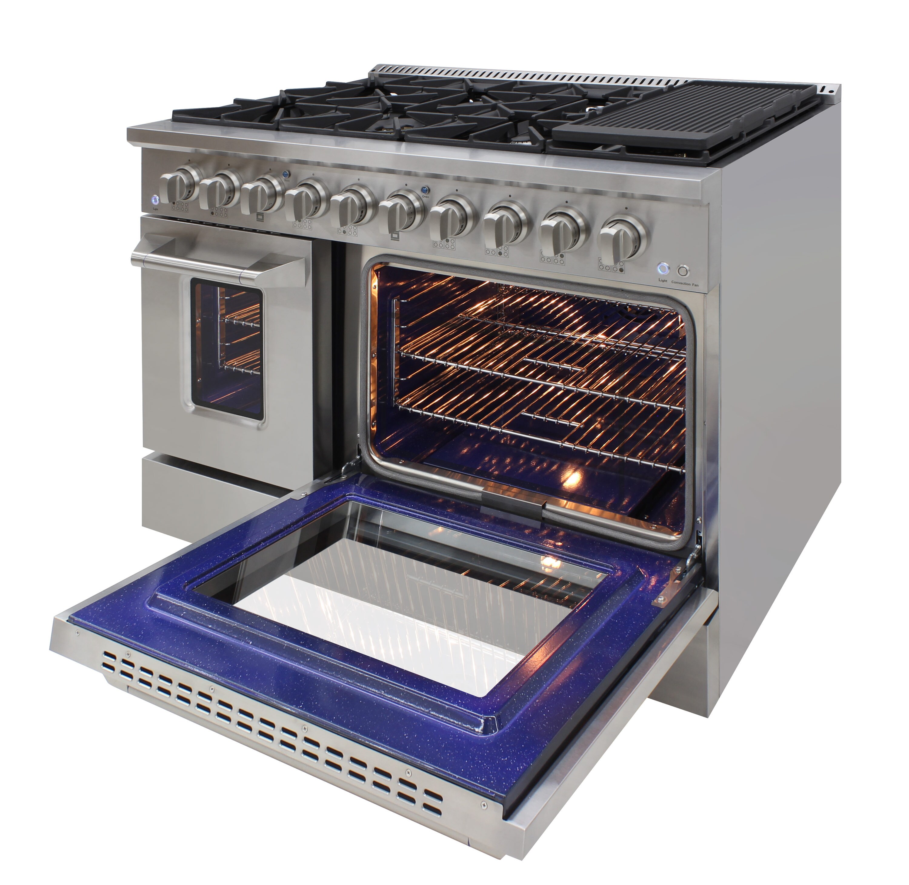 Wolf C48S-8B Restaurant Gas Range, 48 W