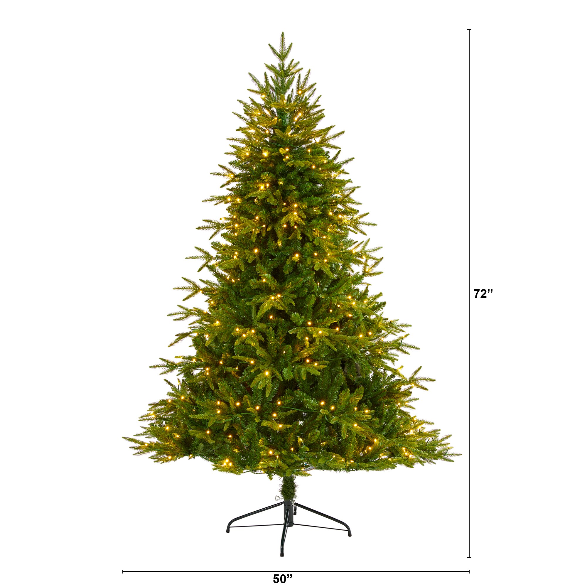 Nearly Natural T1687 Artificial-Christmas-Trees - View #3