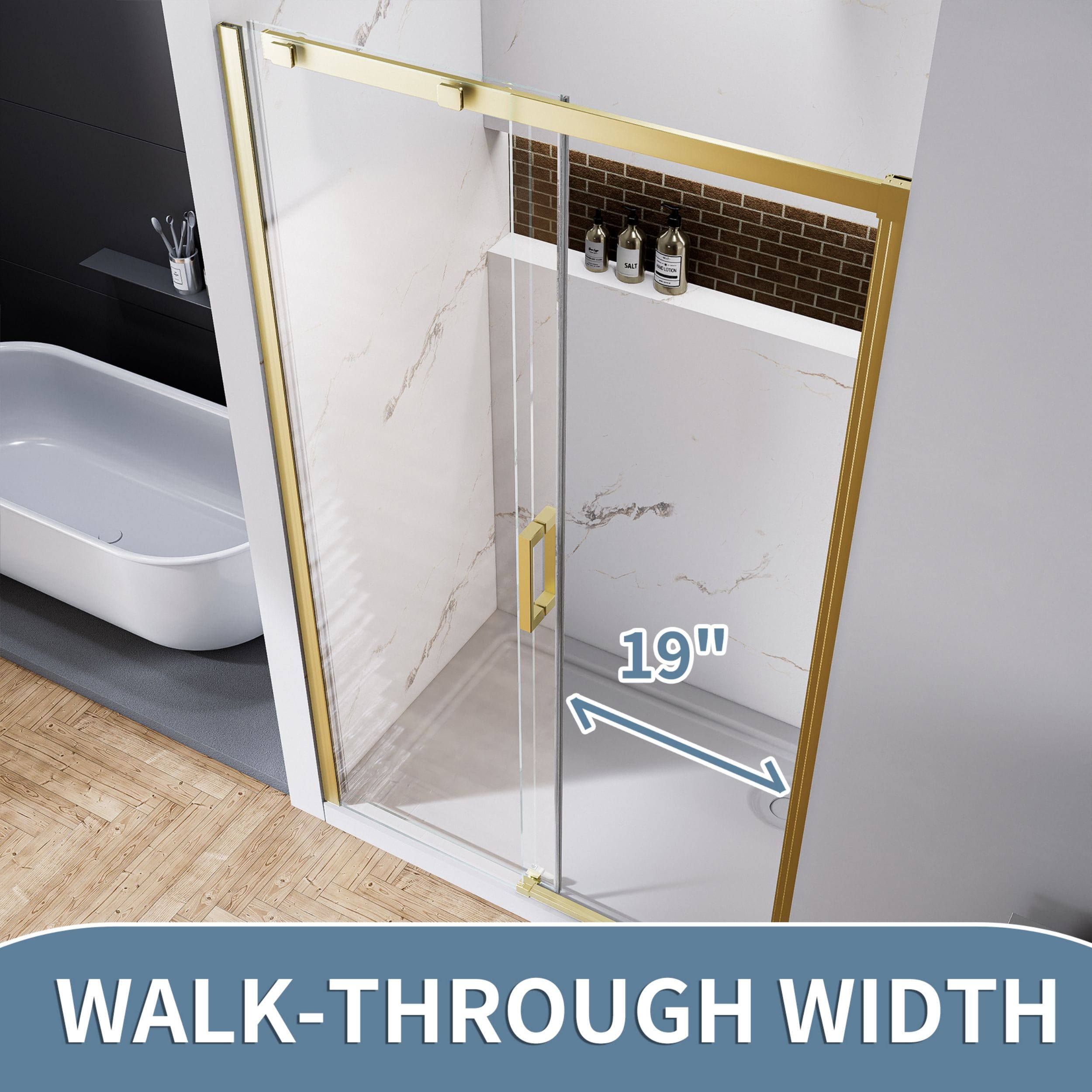 WELLFOR QPZ-TL19W Shower-Doors - View #7