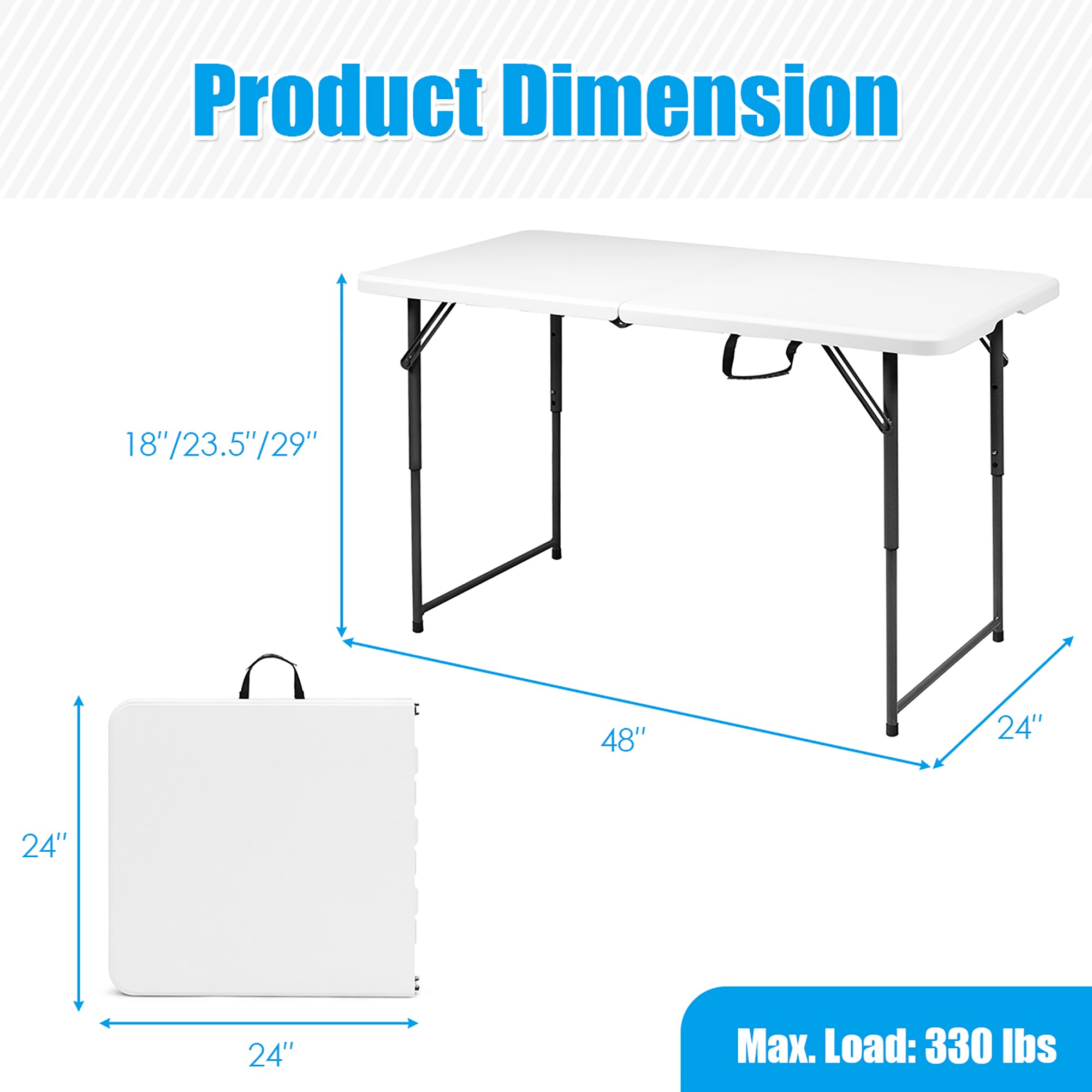 Goplus OP70428 Folding-Tables - View #9