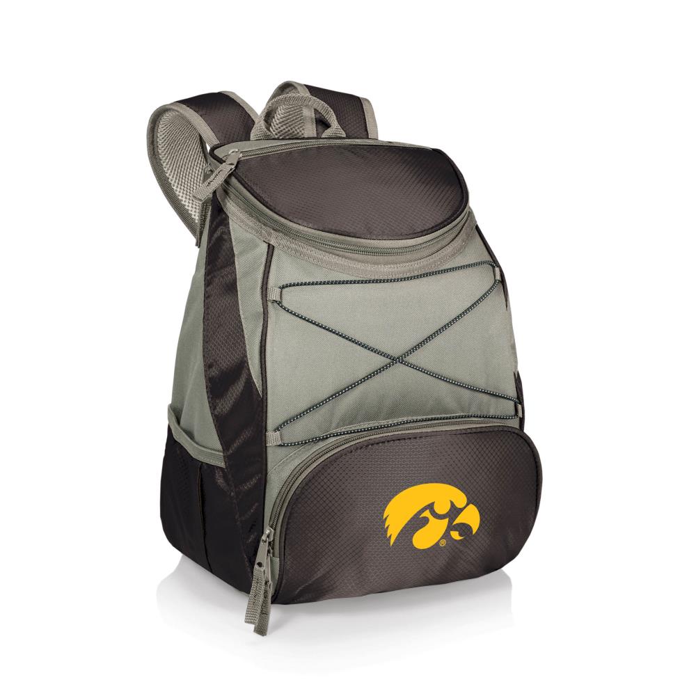 Picnic Time 633-00-175-224-0 Iowa Hawkeyes Black Insulated Backpack cooler