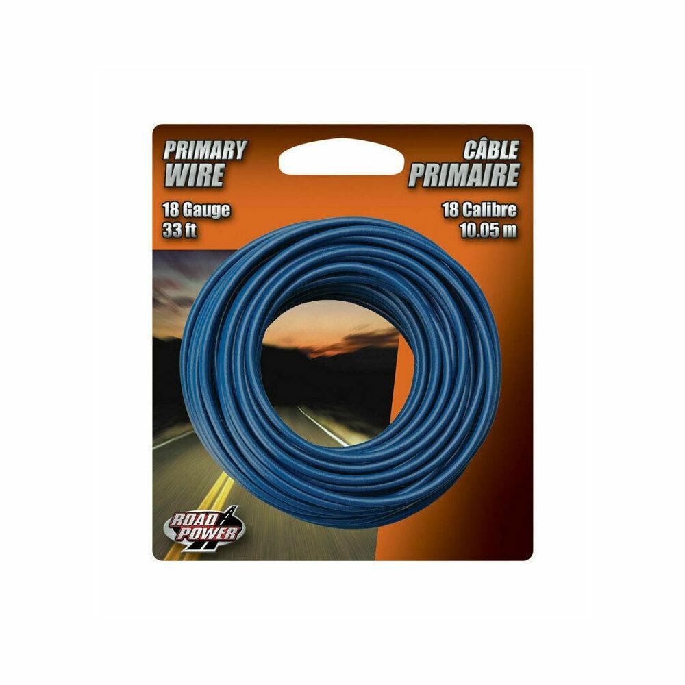 Southwire 33-ft 18-AWG Stranded Blue Gpt Primary Wire in the Primary Wire  department at
