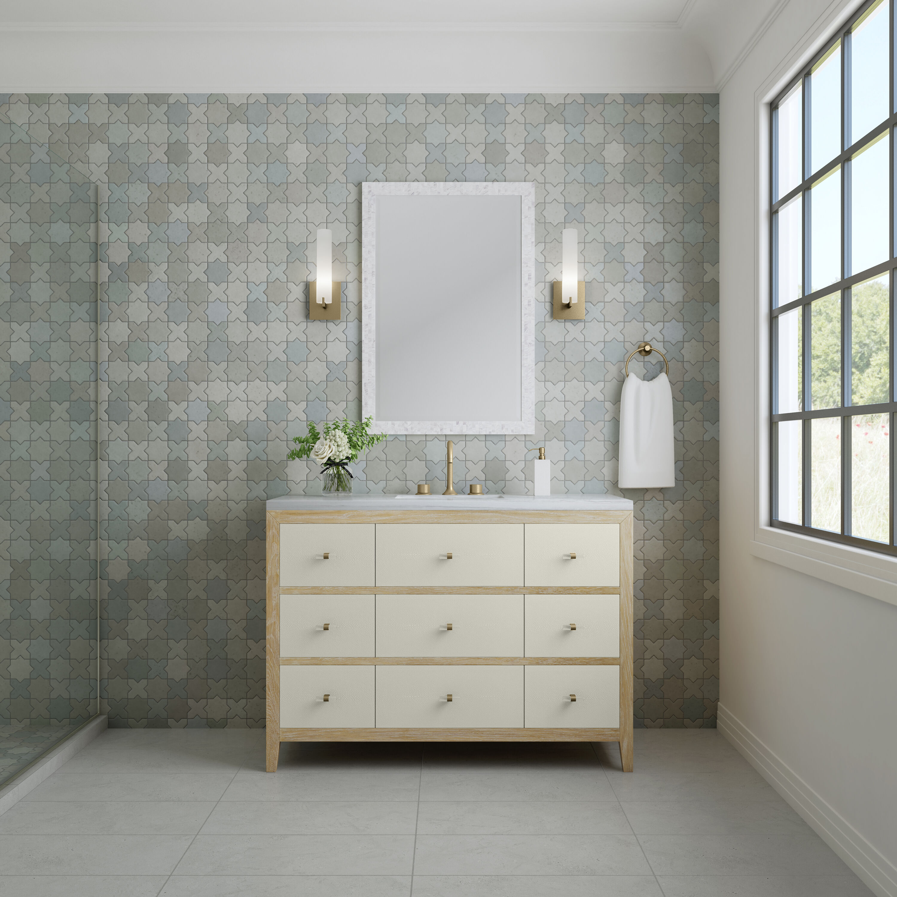 James Martin Vanities D604-V48-SHG-3AF Bath-Vanity-Combo - View #2