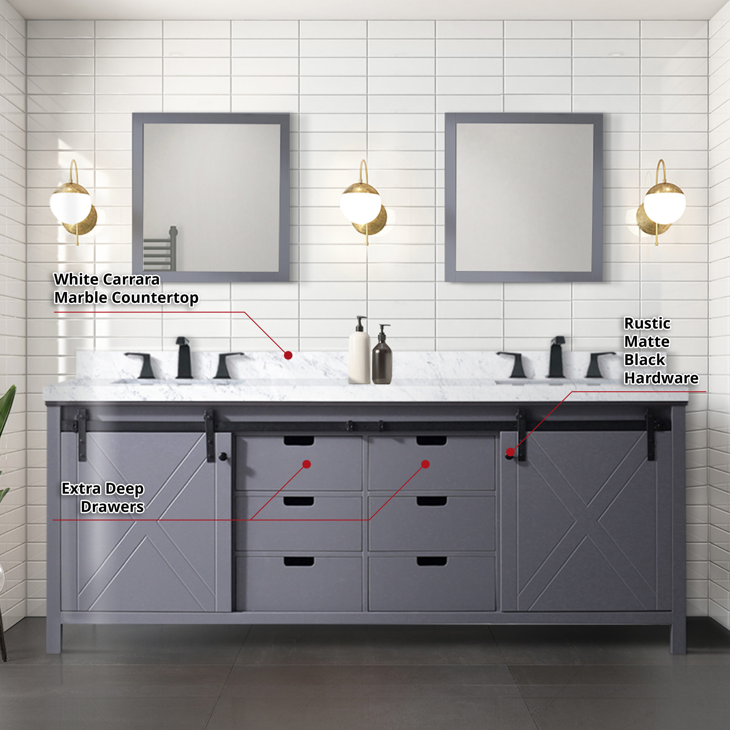 Lexora LM342284DB00000 vanities - View #7