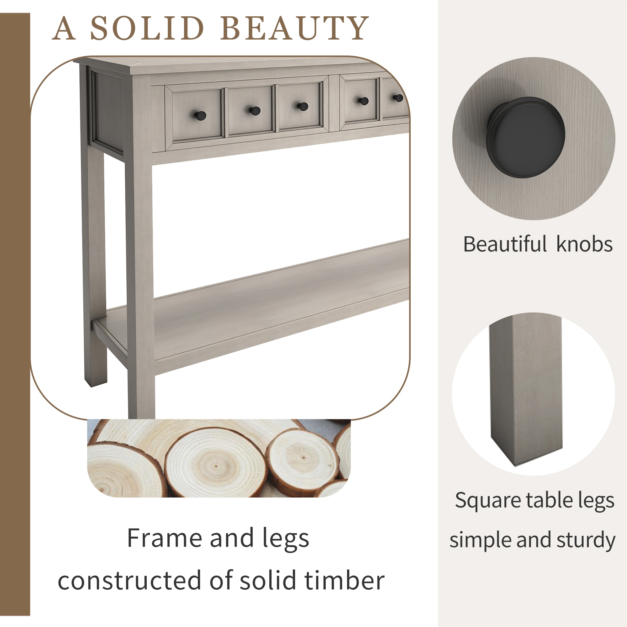ModernLuxe WF281290AAE Console-Sofa-Tables - View #4
