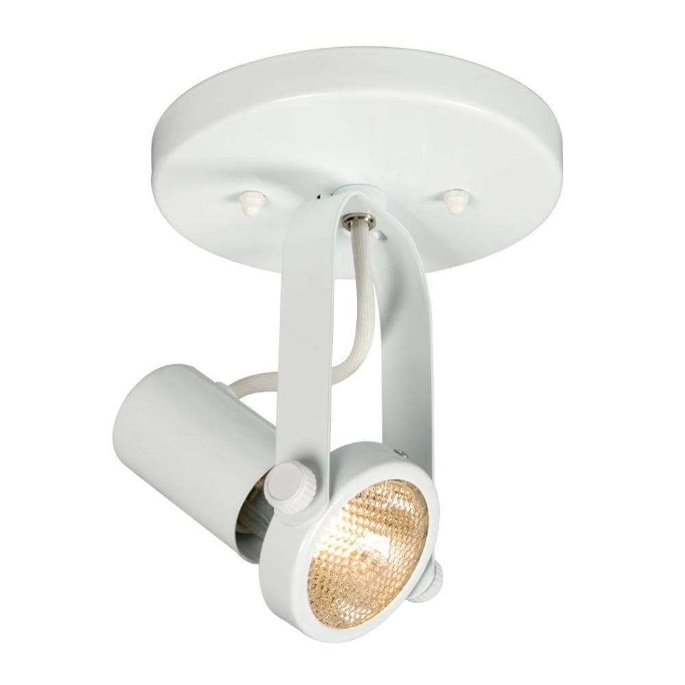 Galaxy Lighting 70220-1C WH 5.5-in 1 -Light White Medium base (E-26) Modern/contemporary Flush Mount