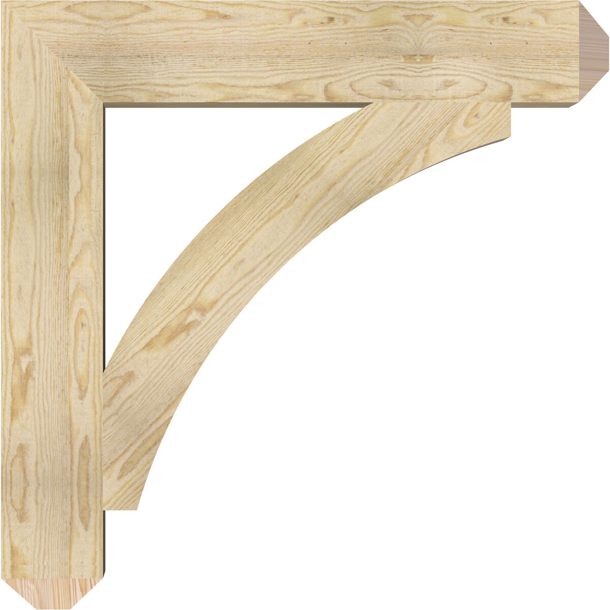 Ekena Millwork BKT06X36X36THR04RDF Exterior-Brackets-Braces - View #3