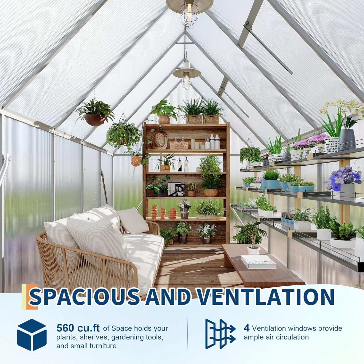 Garvee LHF-YGF-QP8I34 greenhouses - View #3