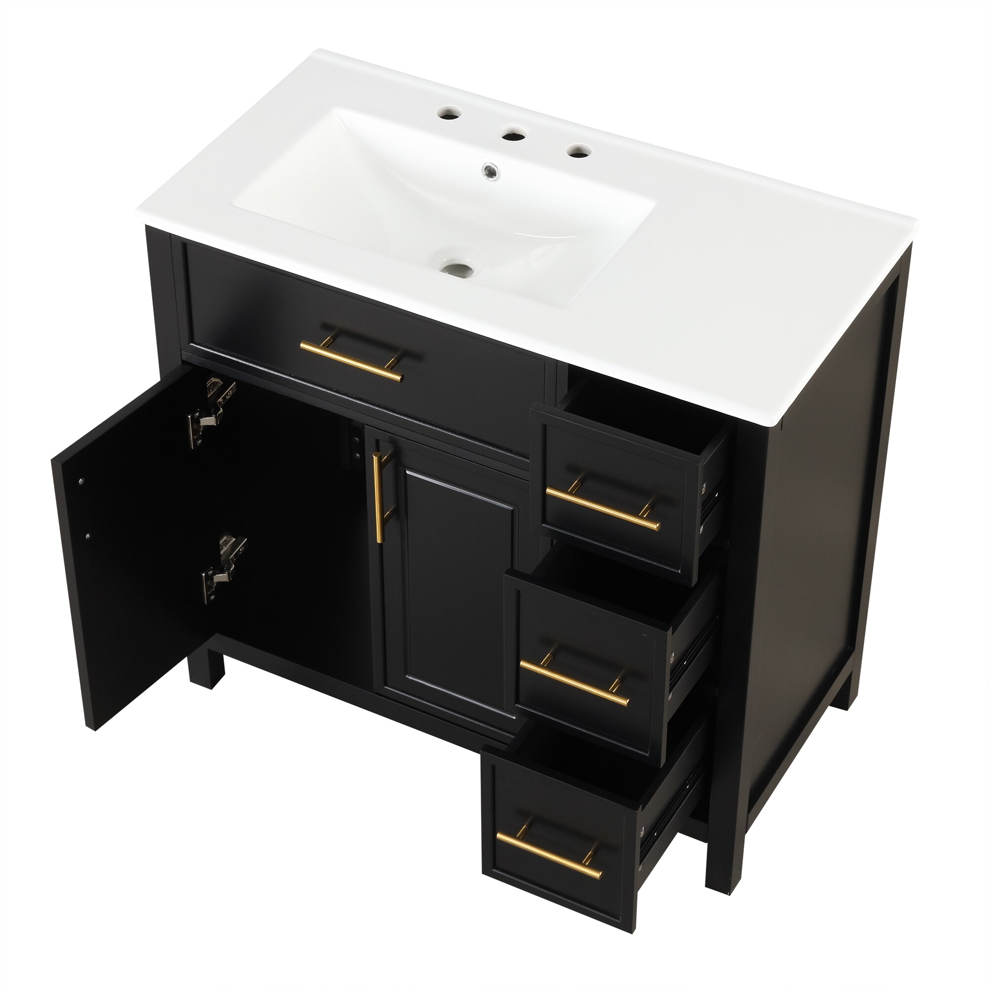 ModernLuxe L3P-N725P198316B Bath-Vanity-Combo - View #11