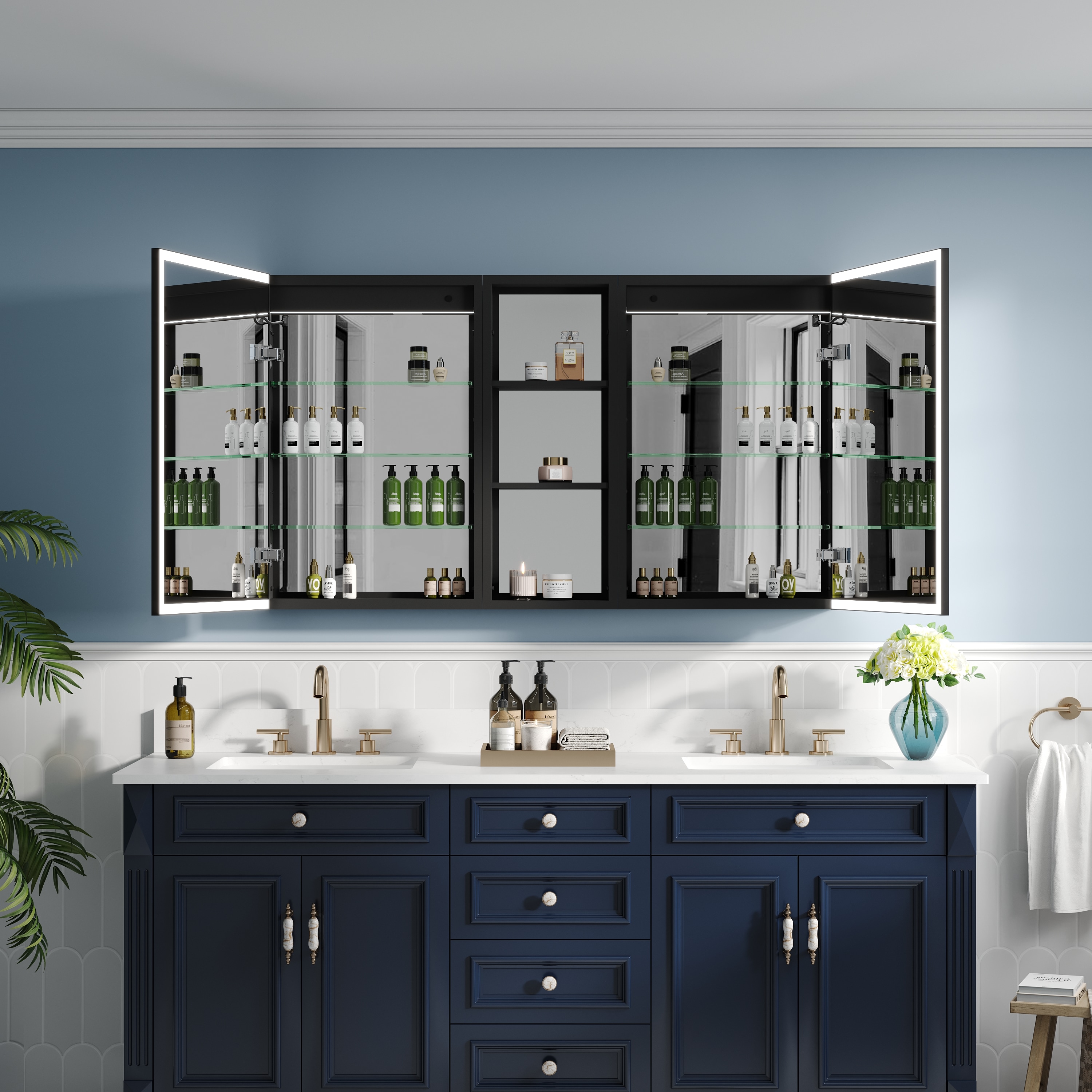 CALVON RC12-2030LR-MC Bathroom-Medicine-Cabinets - View #4
