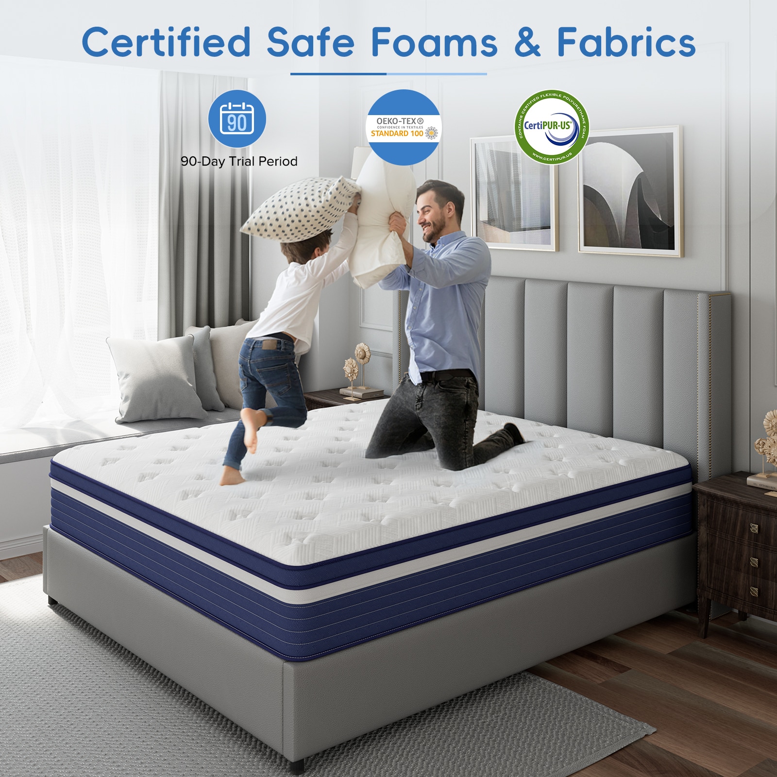 Ifluous LSMH15-10K Mattresses-Boxsprings - View #8