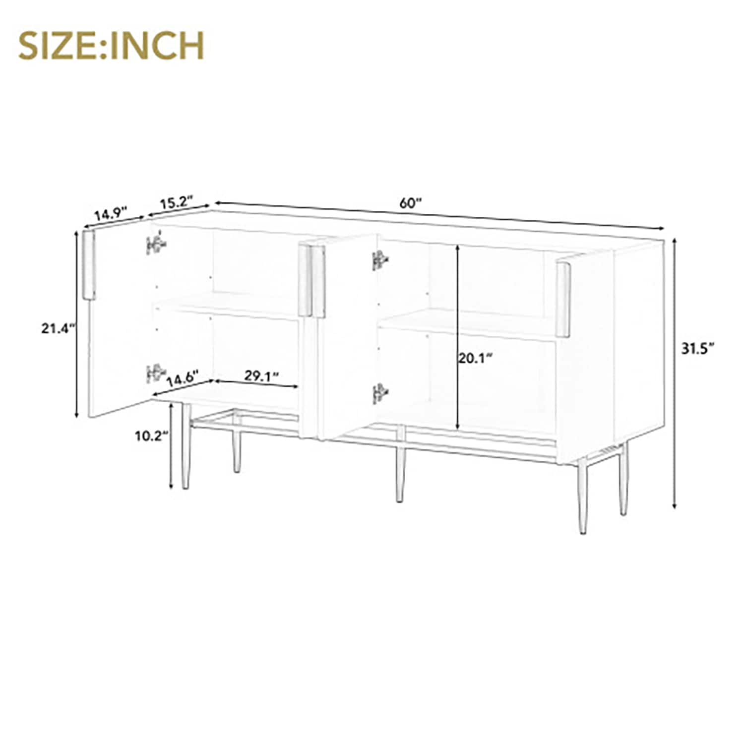 GZMR GT-TR82AAB Utility-Storage-Cabinets - View #4
