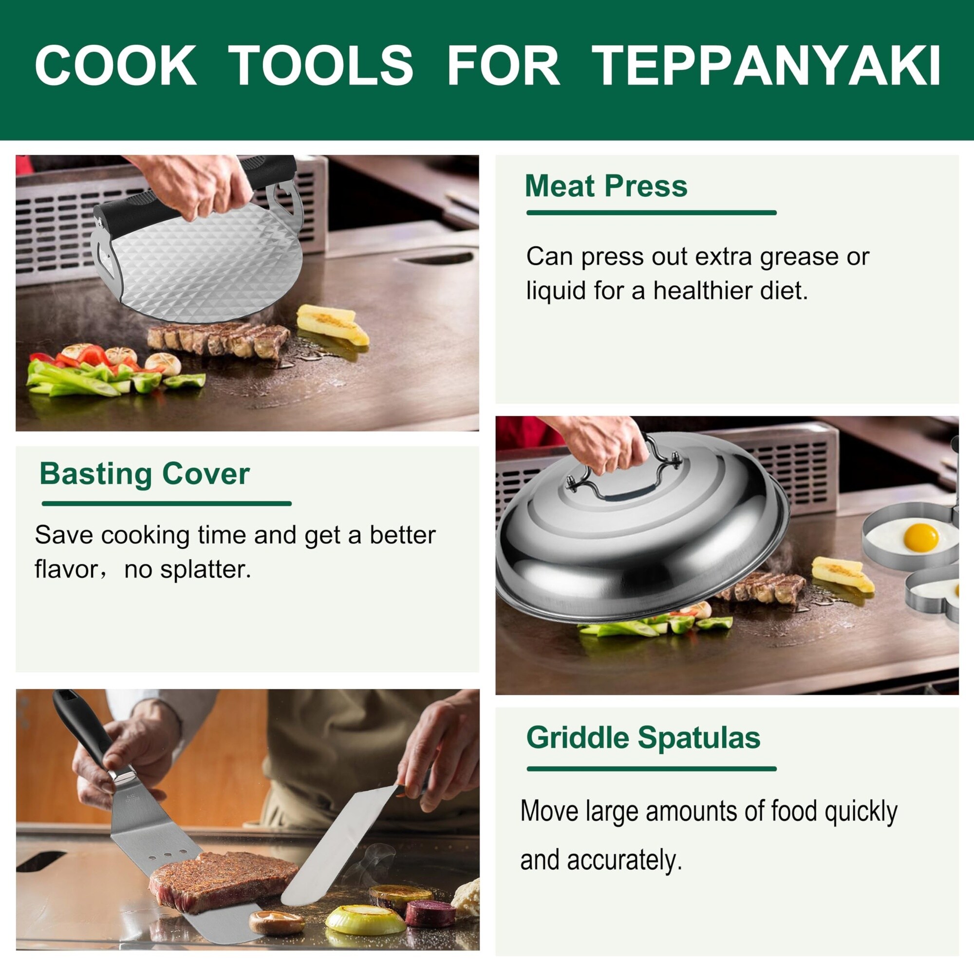 Afoxsos LAF0420G16 Grilling-Tools-Utensils - View #2