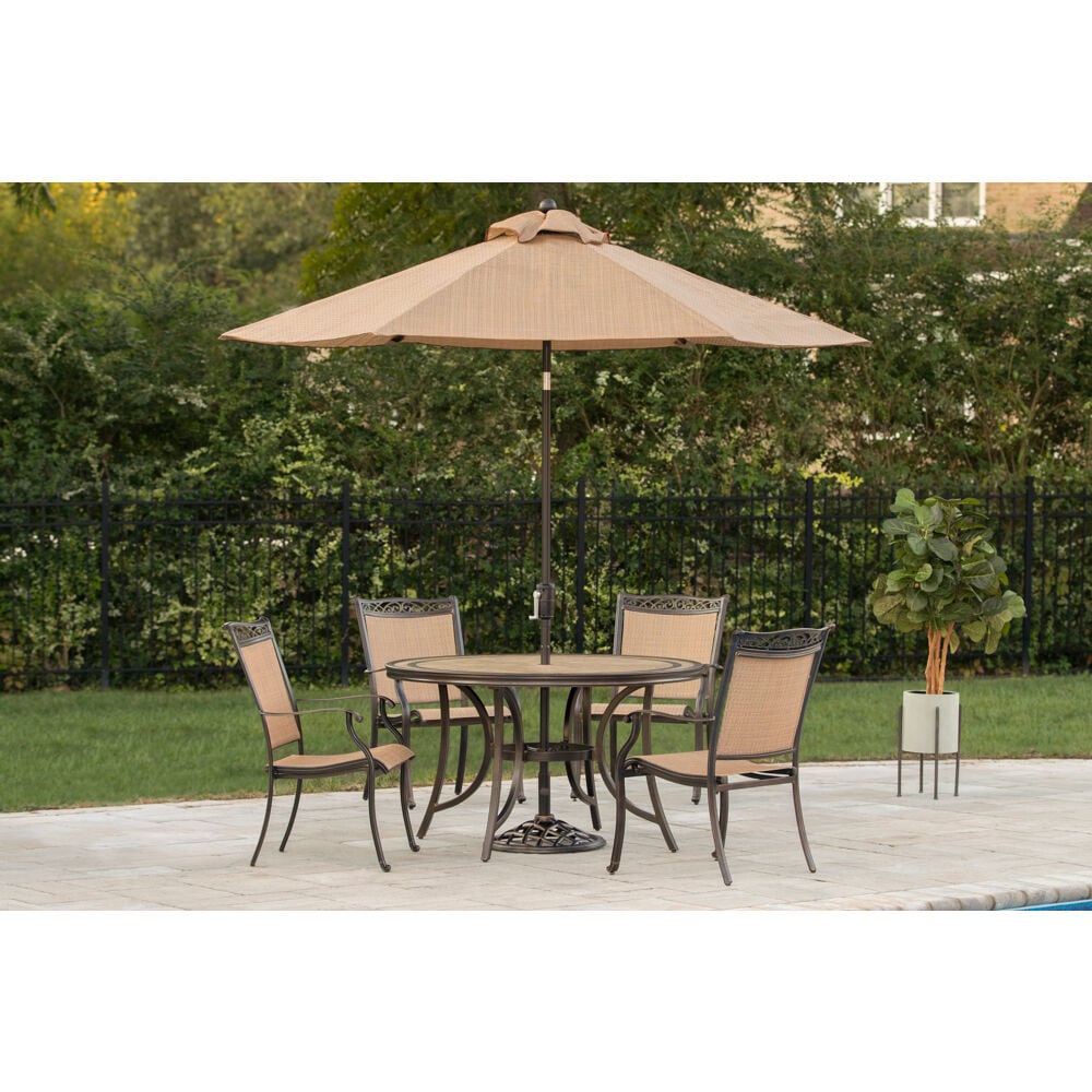 Hanover FNTDN5PCTN-SU Patio-Dining-Sets - View #2