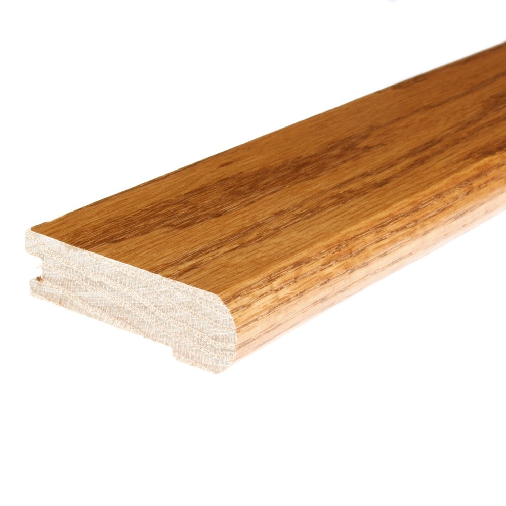 Flexco 778844 Solid Wood Stair Nose 2.75-in x 78-in x 0.75-in Westchester Prefinished Wood Oak Flush Stair Nosing