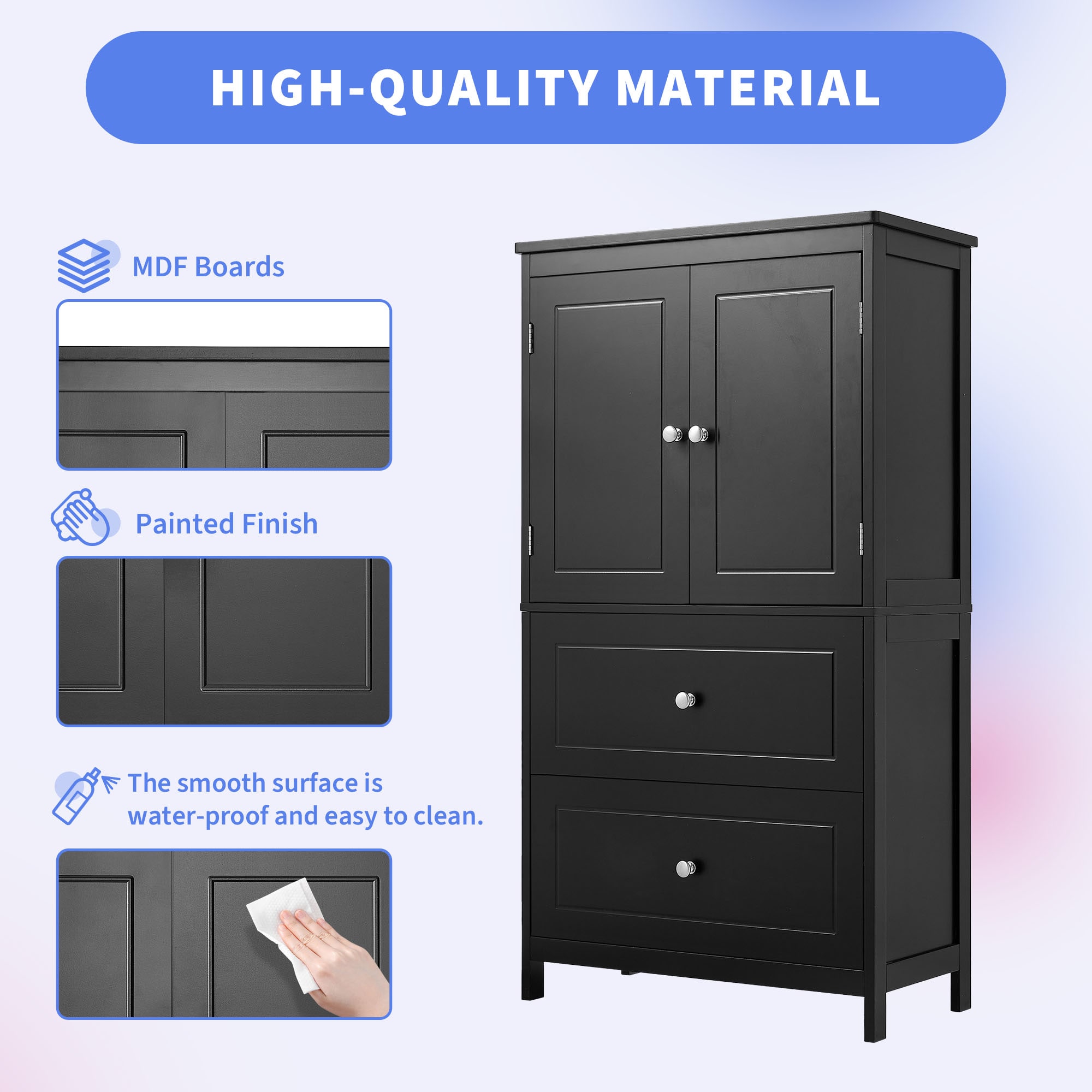 Siavonce XH33091 Utility-Storage-Cabinets - View #5