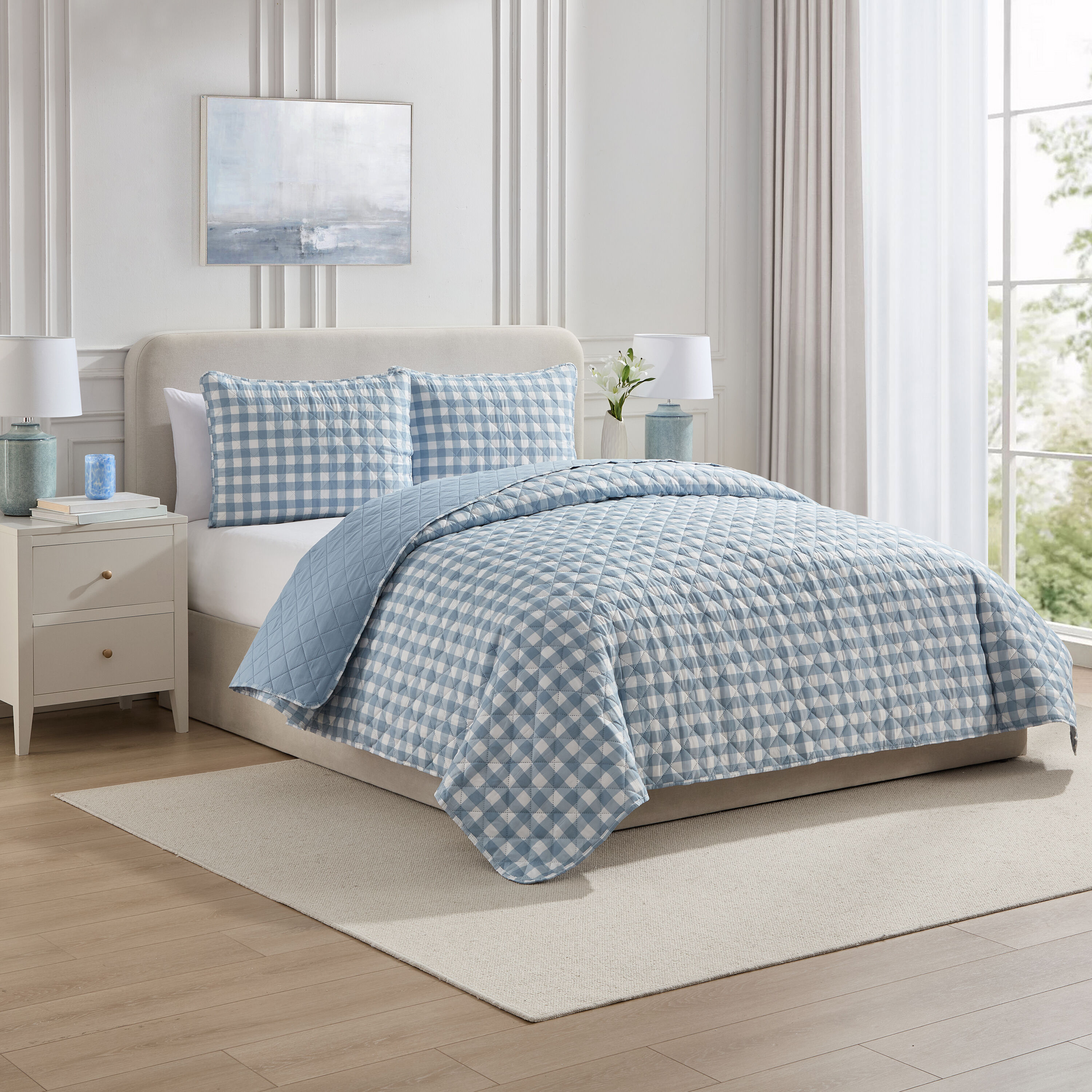VCNY Home GNG3QTKINGINBLUE bedding - View #2