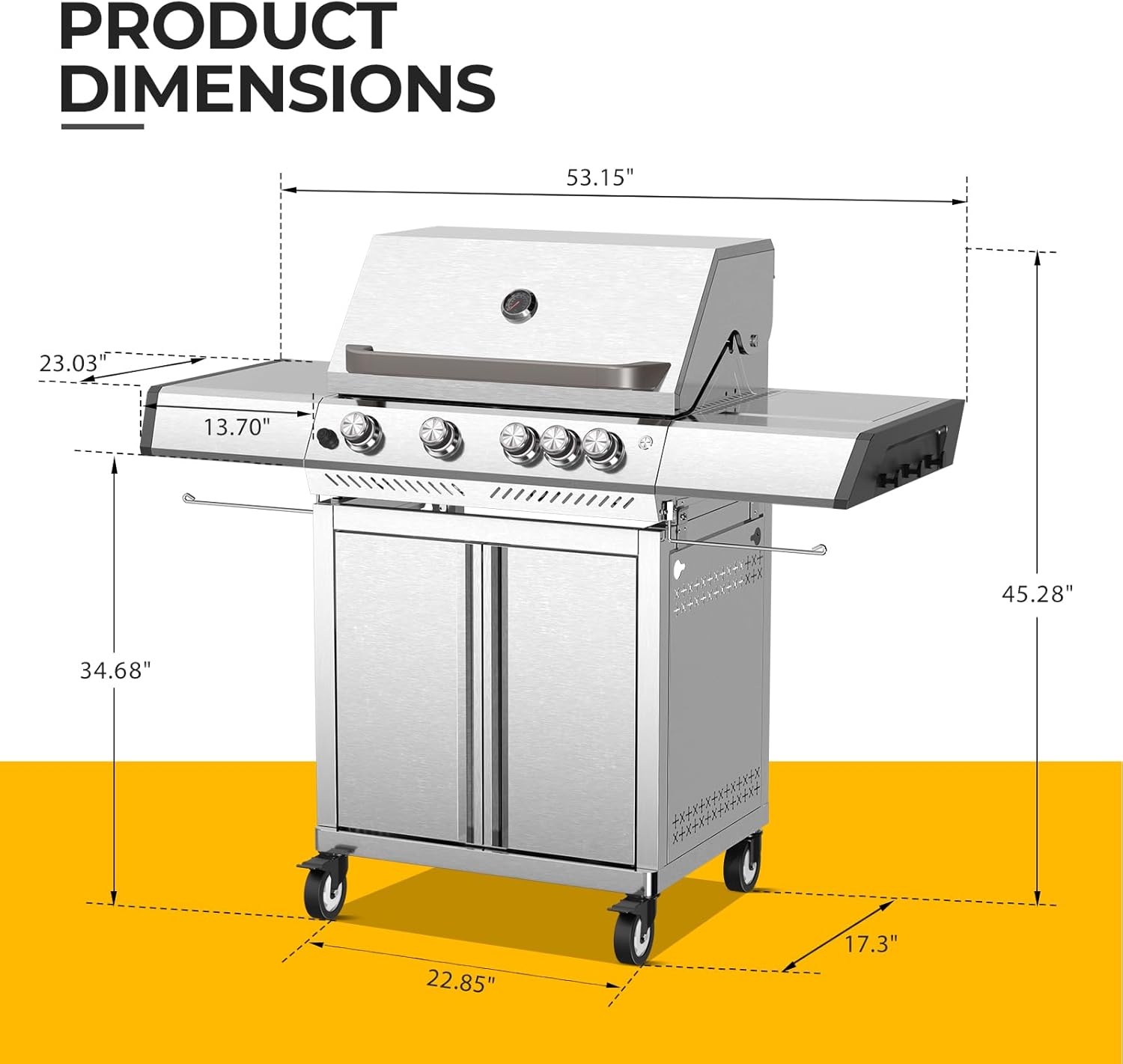 Antarctic Star G0141E Gas-Grill - View #5
