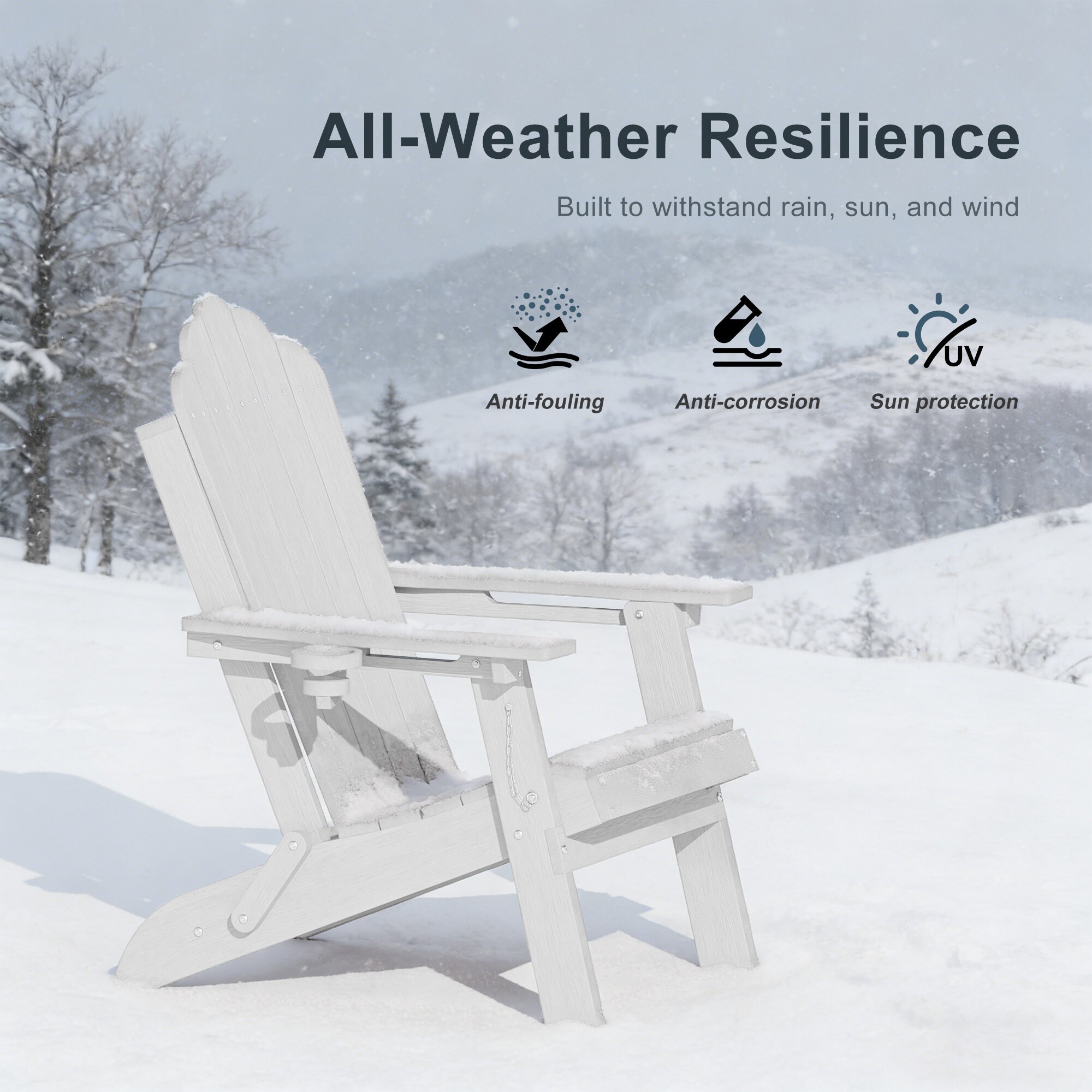 Sonkuki SD-AD504-WT-2 Patio-Chairs - View #5