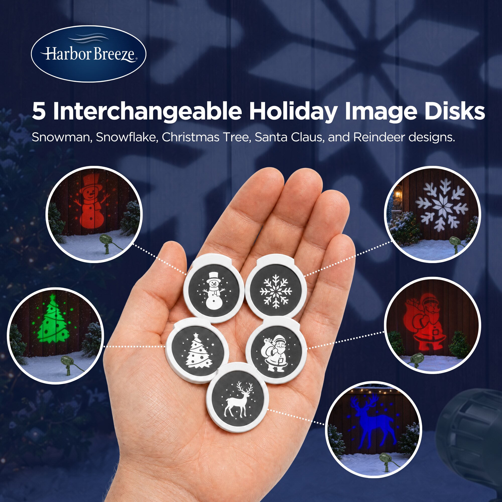 Harbor Breeze 43787 Christmas-Light-Show-Projectors - View #4