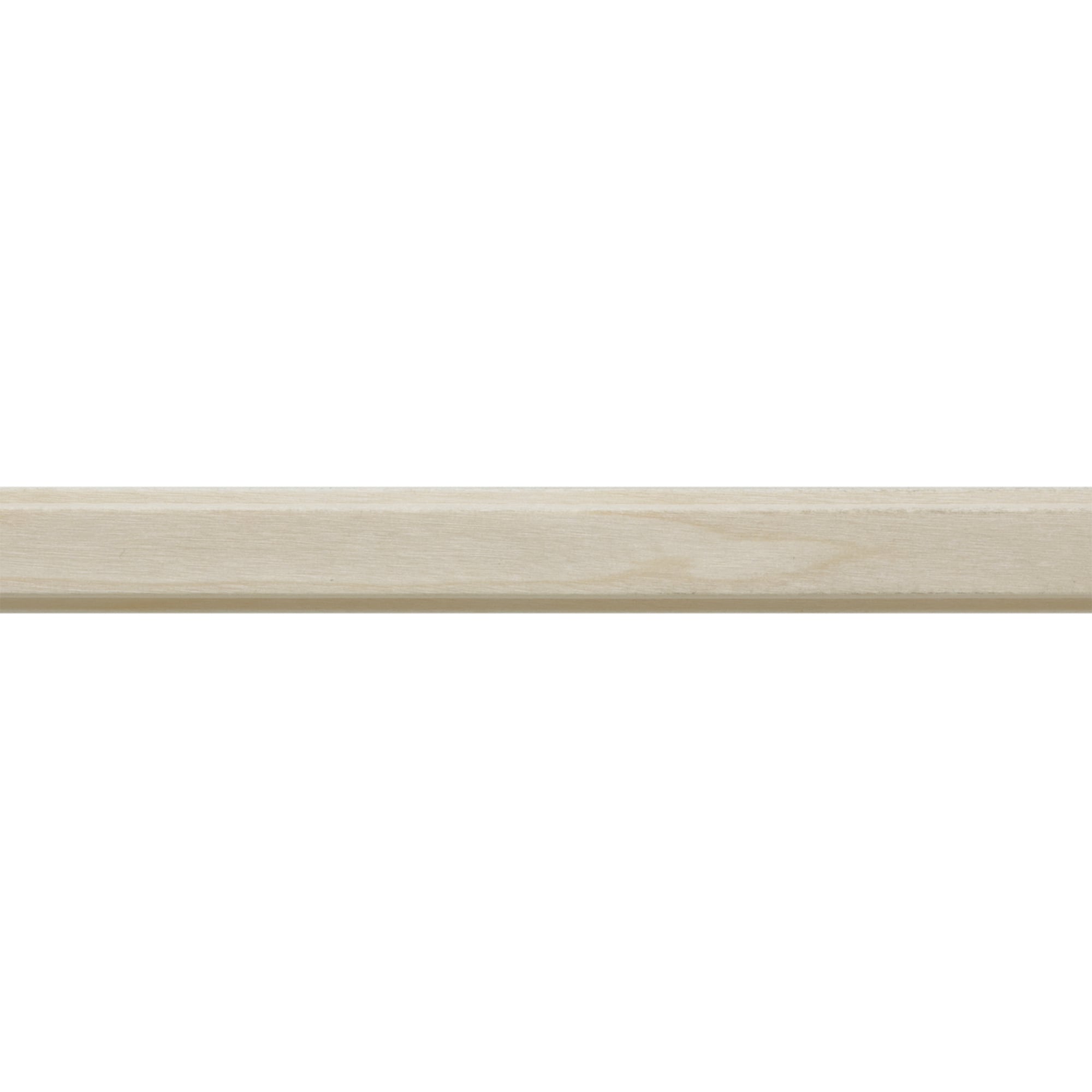 Ornamental Mouldings 1426-8WHW 3/8-in x 3/4-in x 8-ft Unfinished White hardwood 1426 Shoe Moulding
