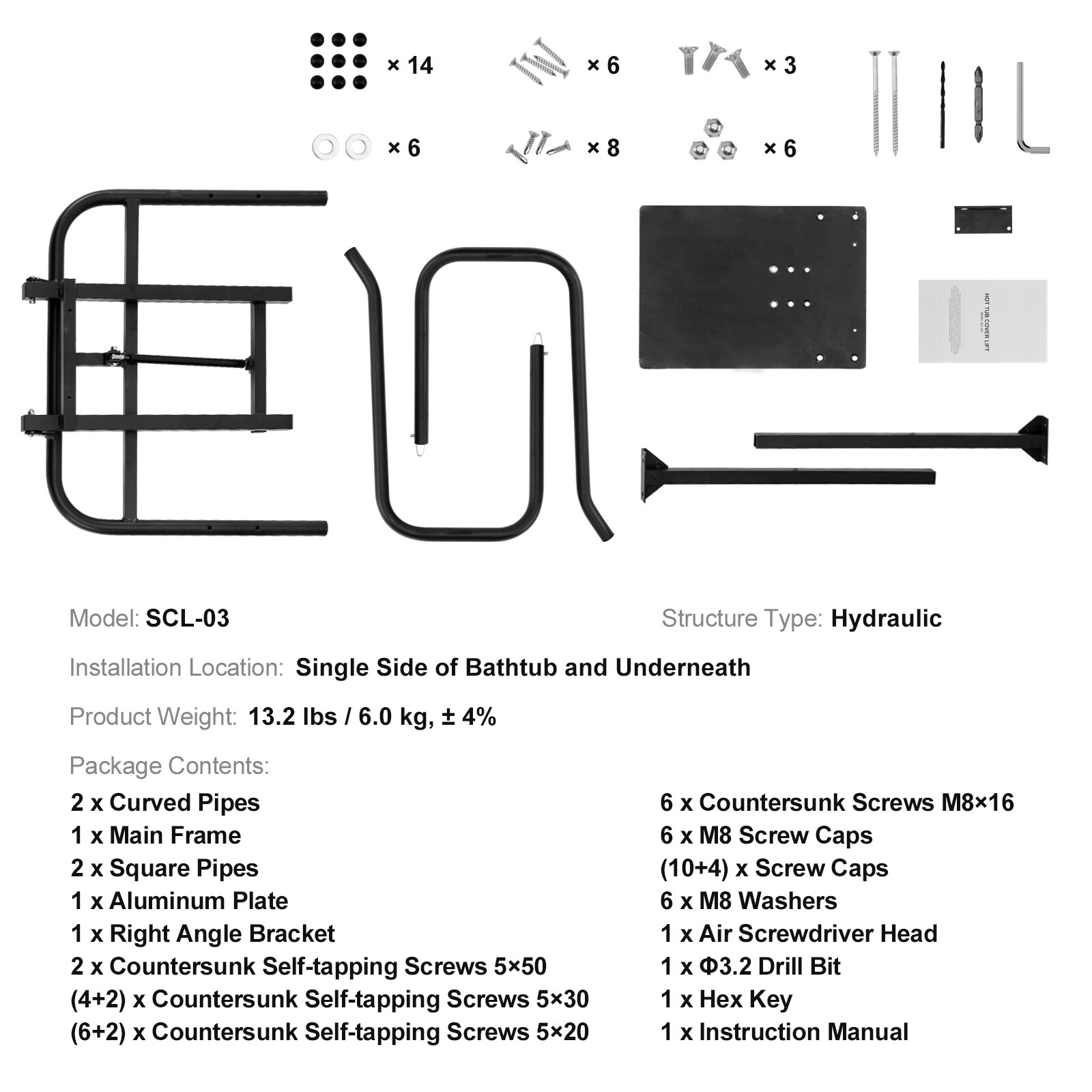 VEVOR SCYYSDCTX00004654V0 Spa-Chemicals - View #7