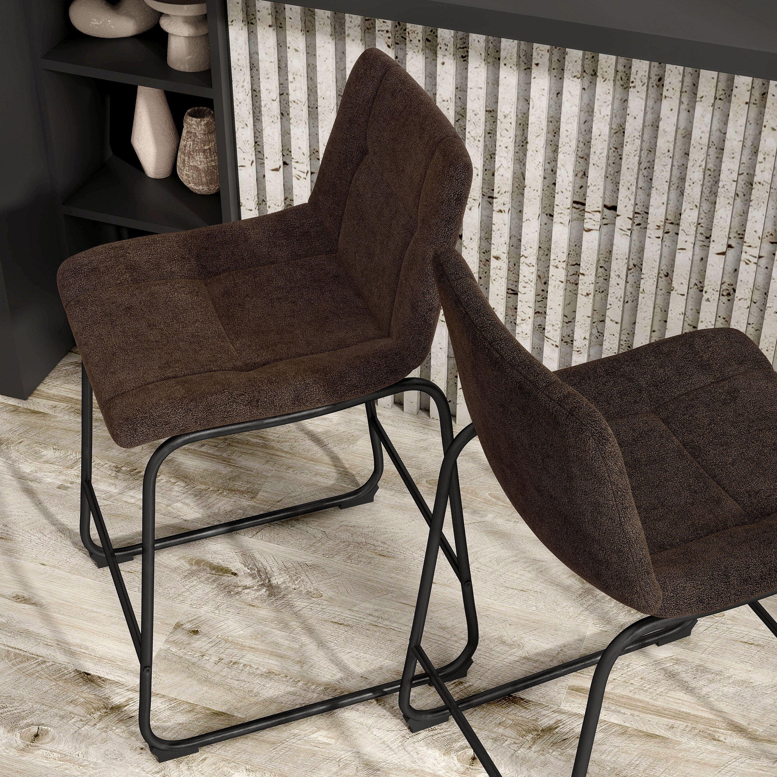 Furniture of America EC-3471BR-PC Dining-Chairs - View #9
