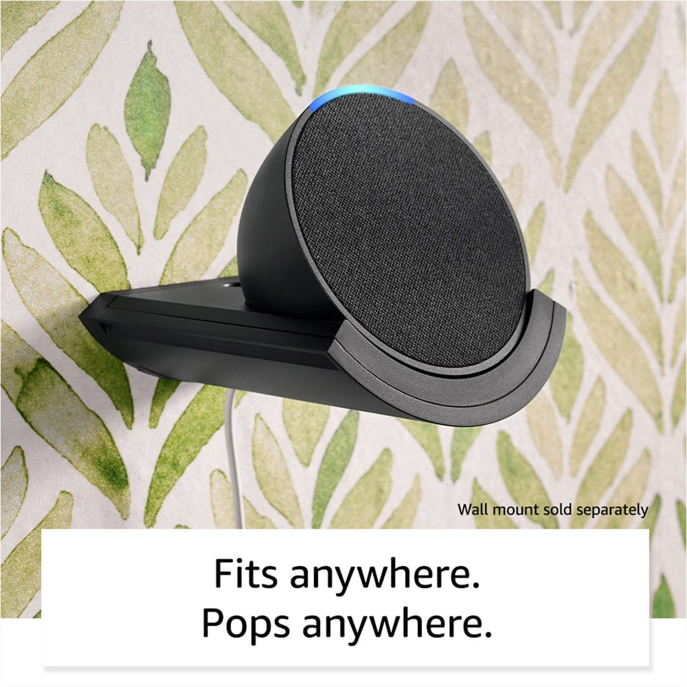 Amazon Echo Pop 1st Gen, 2023 Release Full sound compact smart