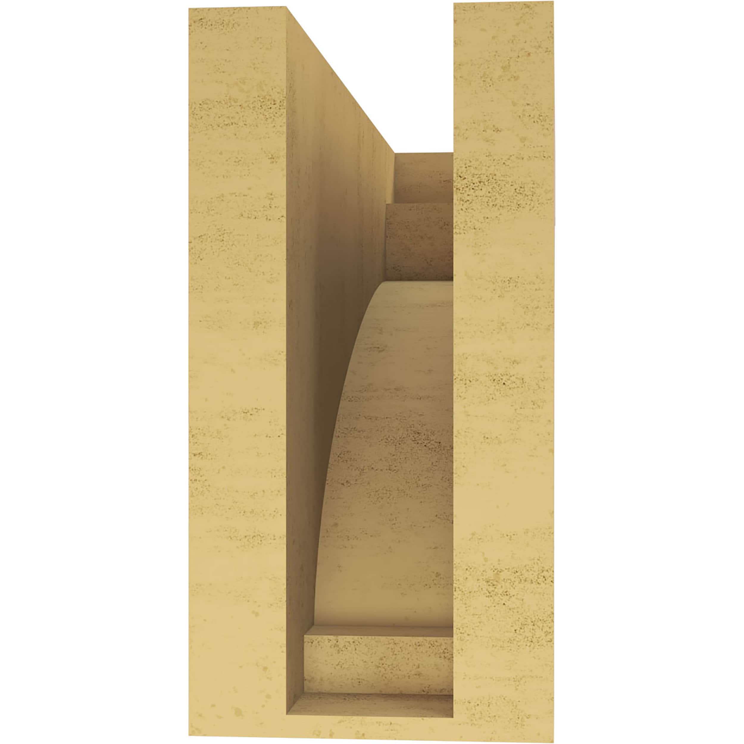 Ekena Millwork CORU06X18X12RIVRCPR corbels - View #4
