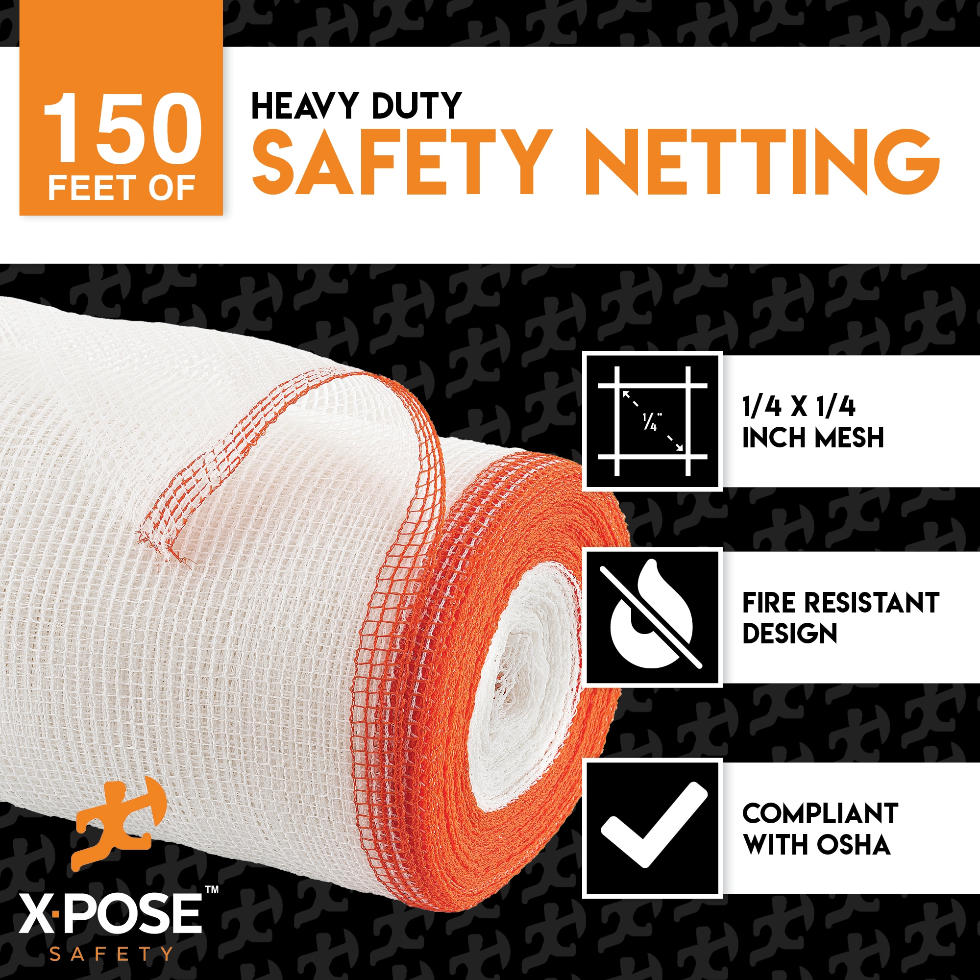 XPOSE SAFETY NFR14-86150-WHI-X Temporary-Fencing - View #2