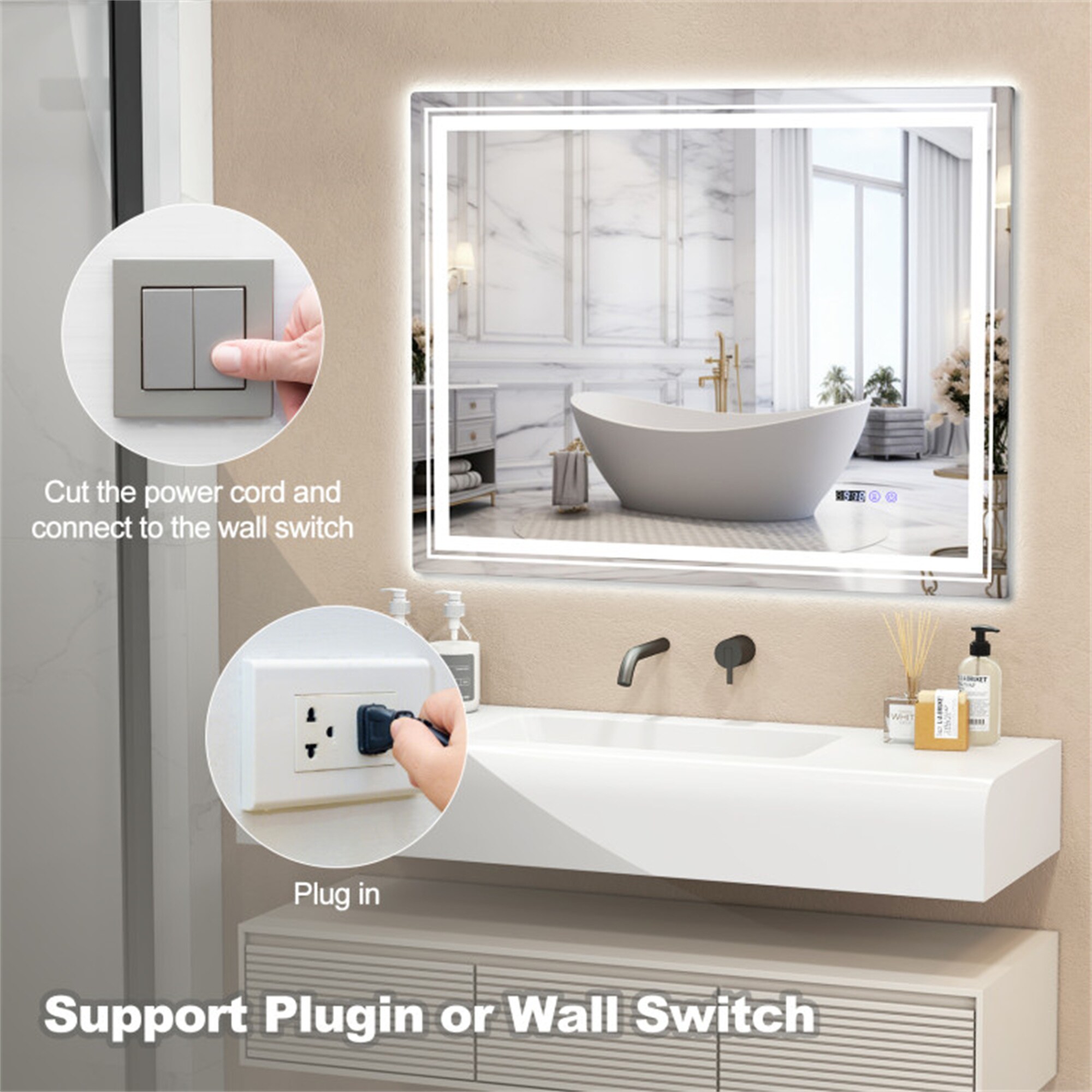 BABOOM BOM-9967533-OR Framed-Bath-Mirrors - View #8