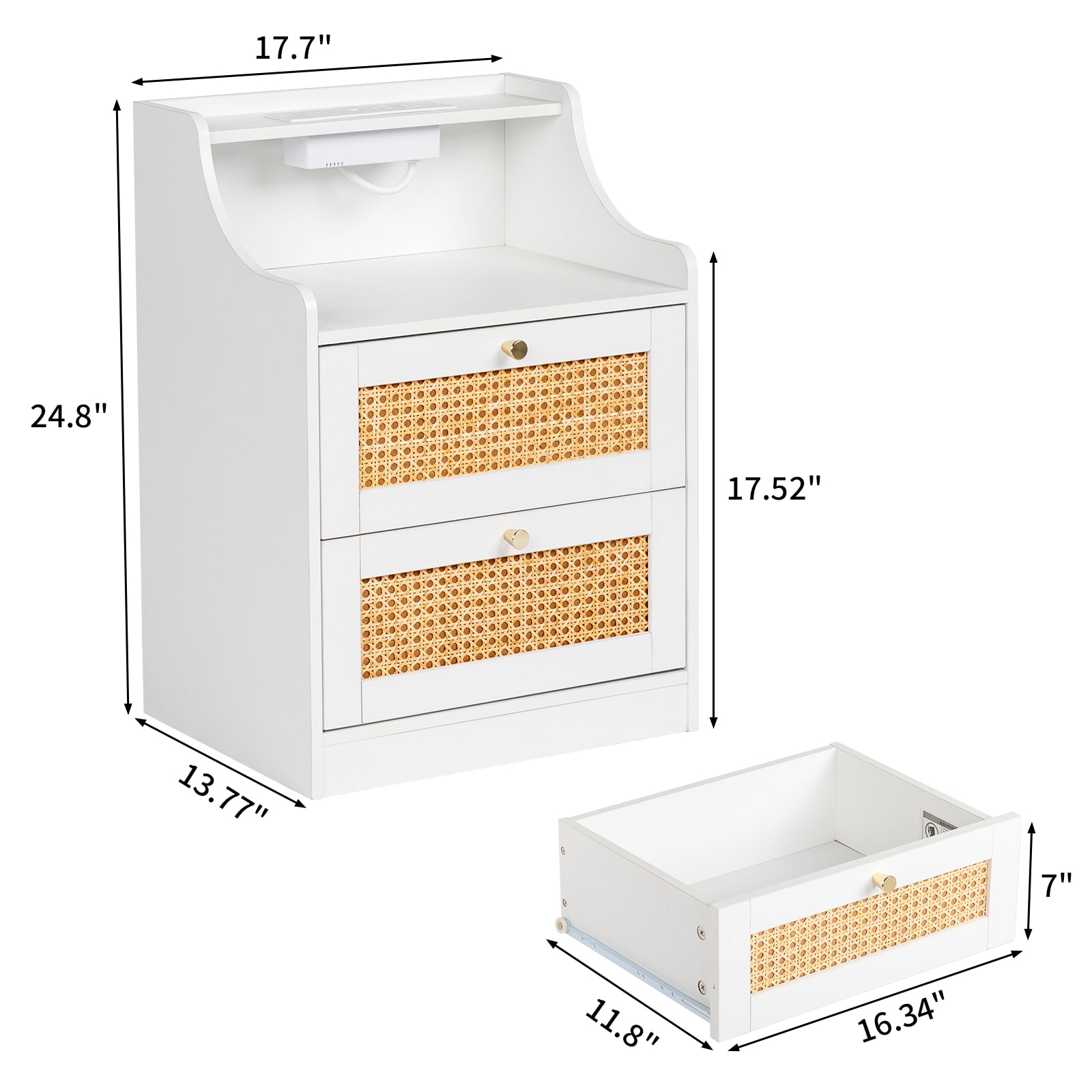 Outopee LO1G52004085 nightstands - View #3