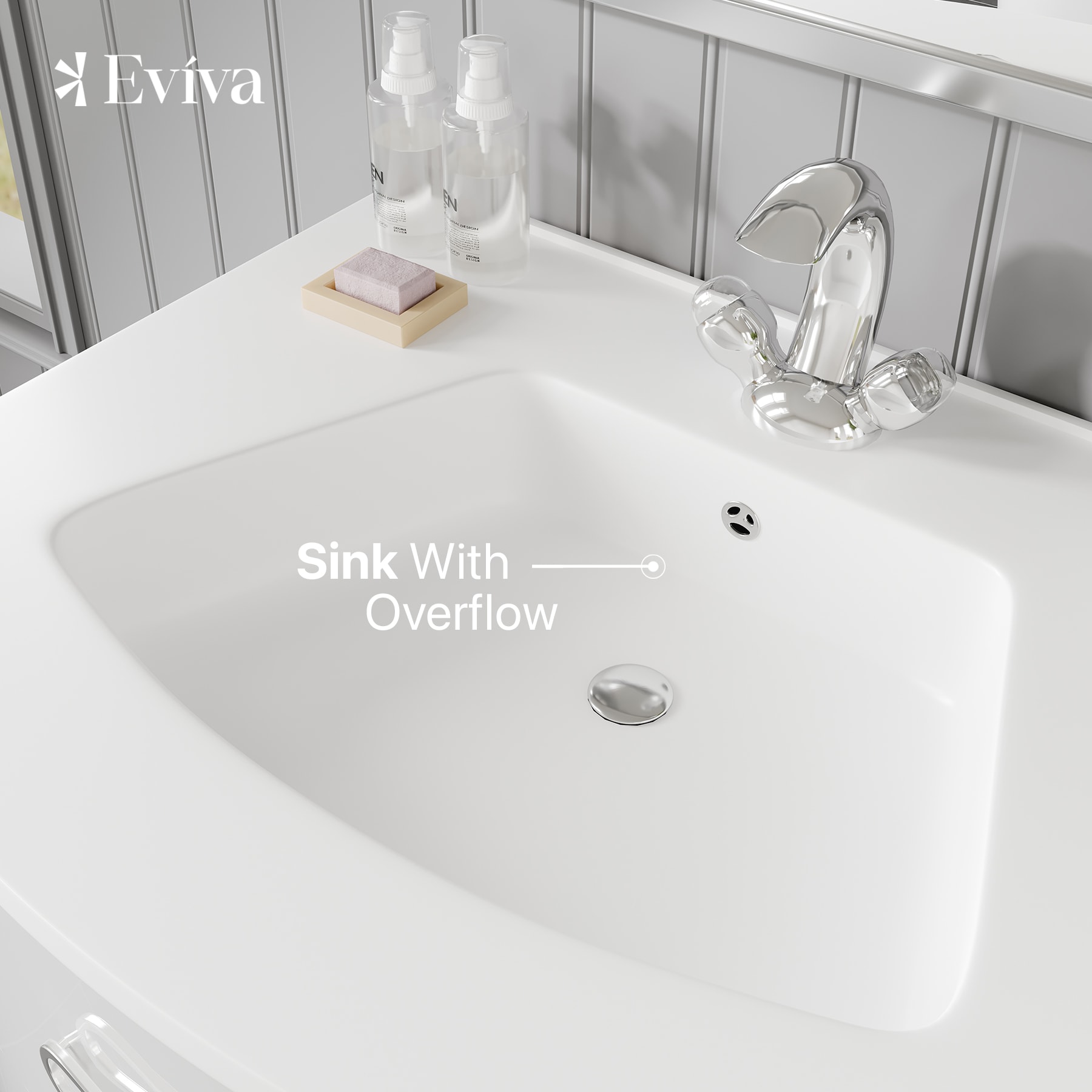 Eviva EVVN571-24WH Bath-Vanity-Combo - View #6