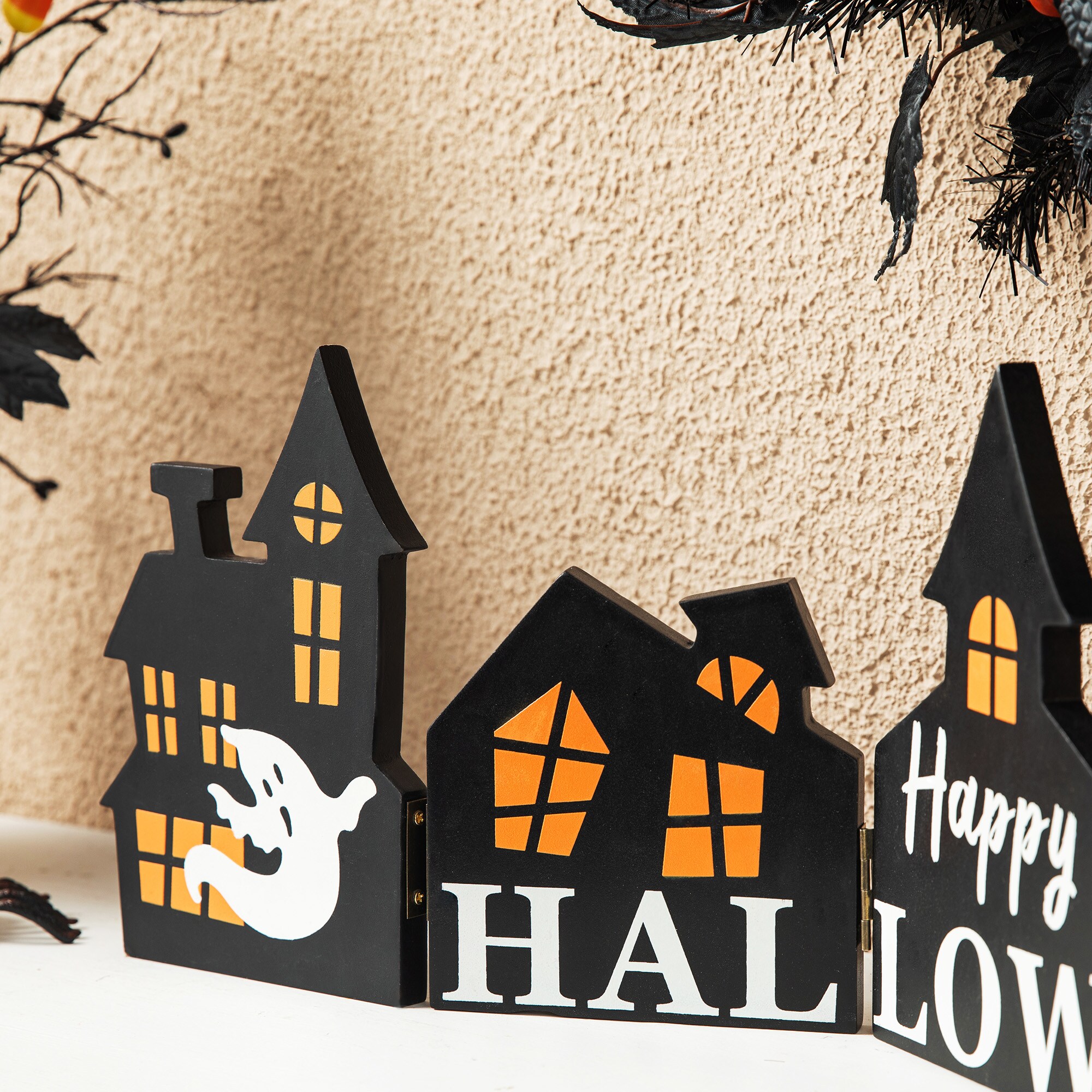 Glitzhome 2006200029 Table-Halloween-Decor - View #5