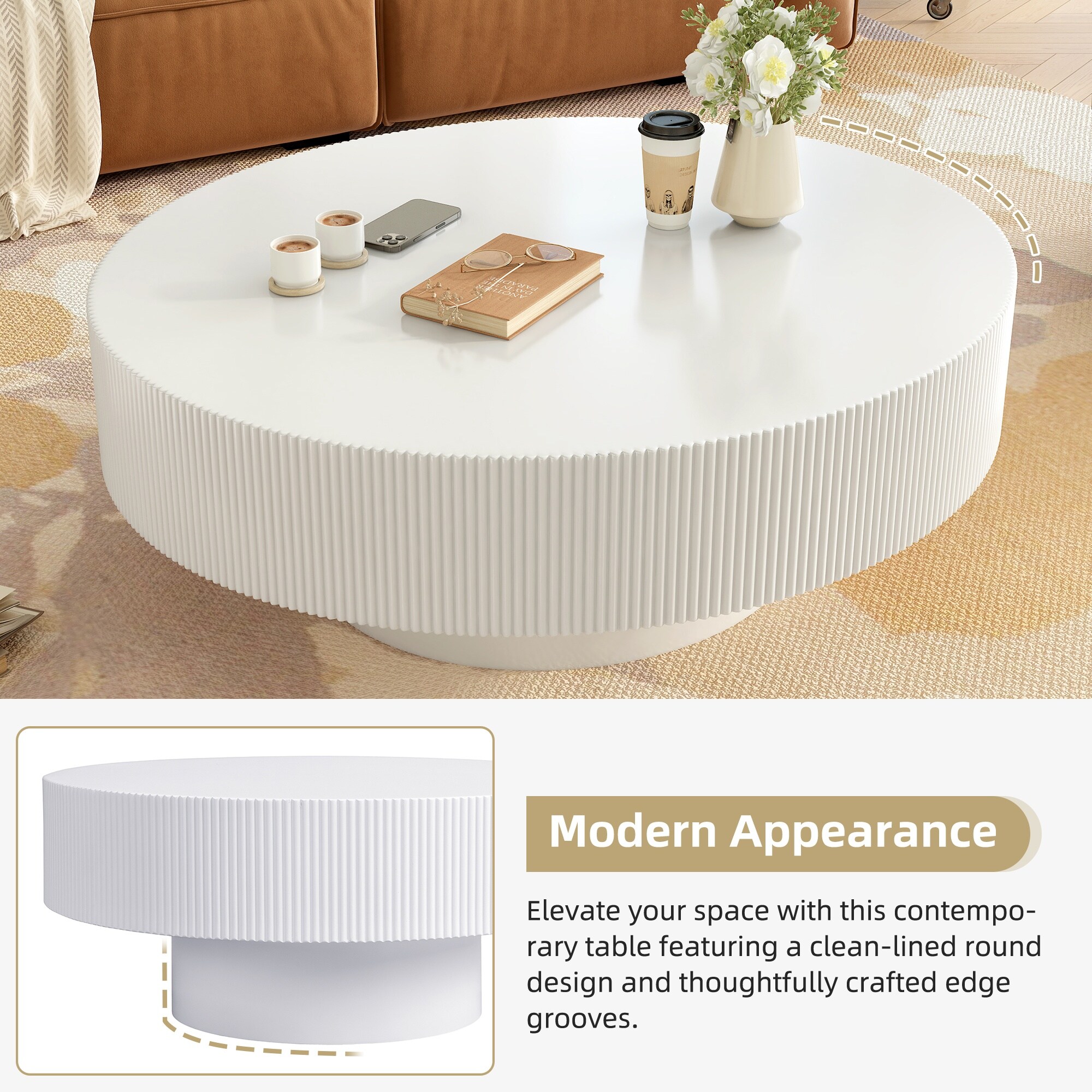 ModernLuxe L3P-N721P396026K Coffee-Tables - View #3