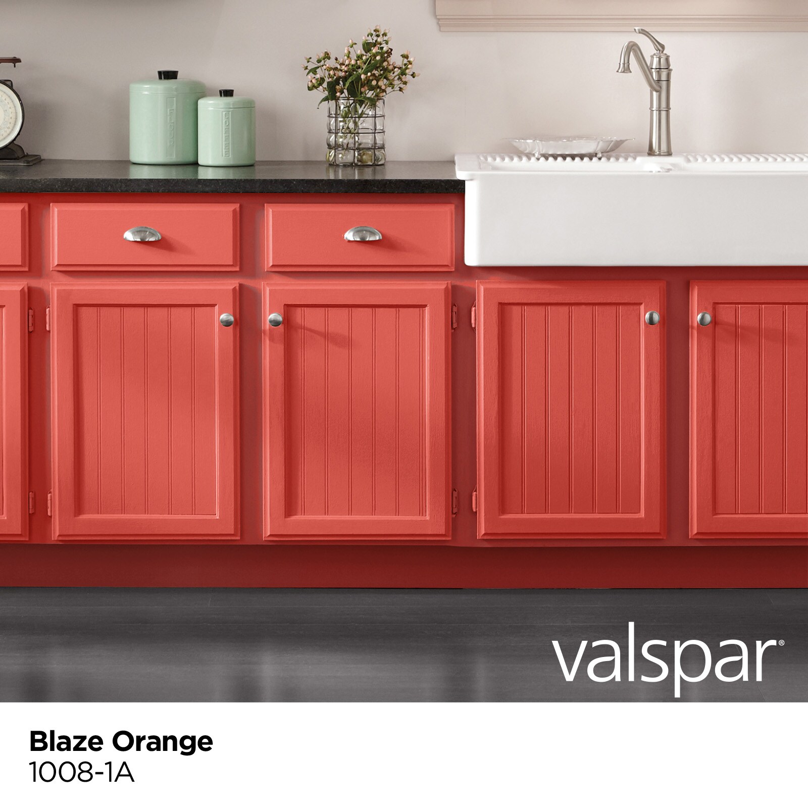 Valspar Semigloss Blaze Orange 10081a and Furniture Paint