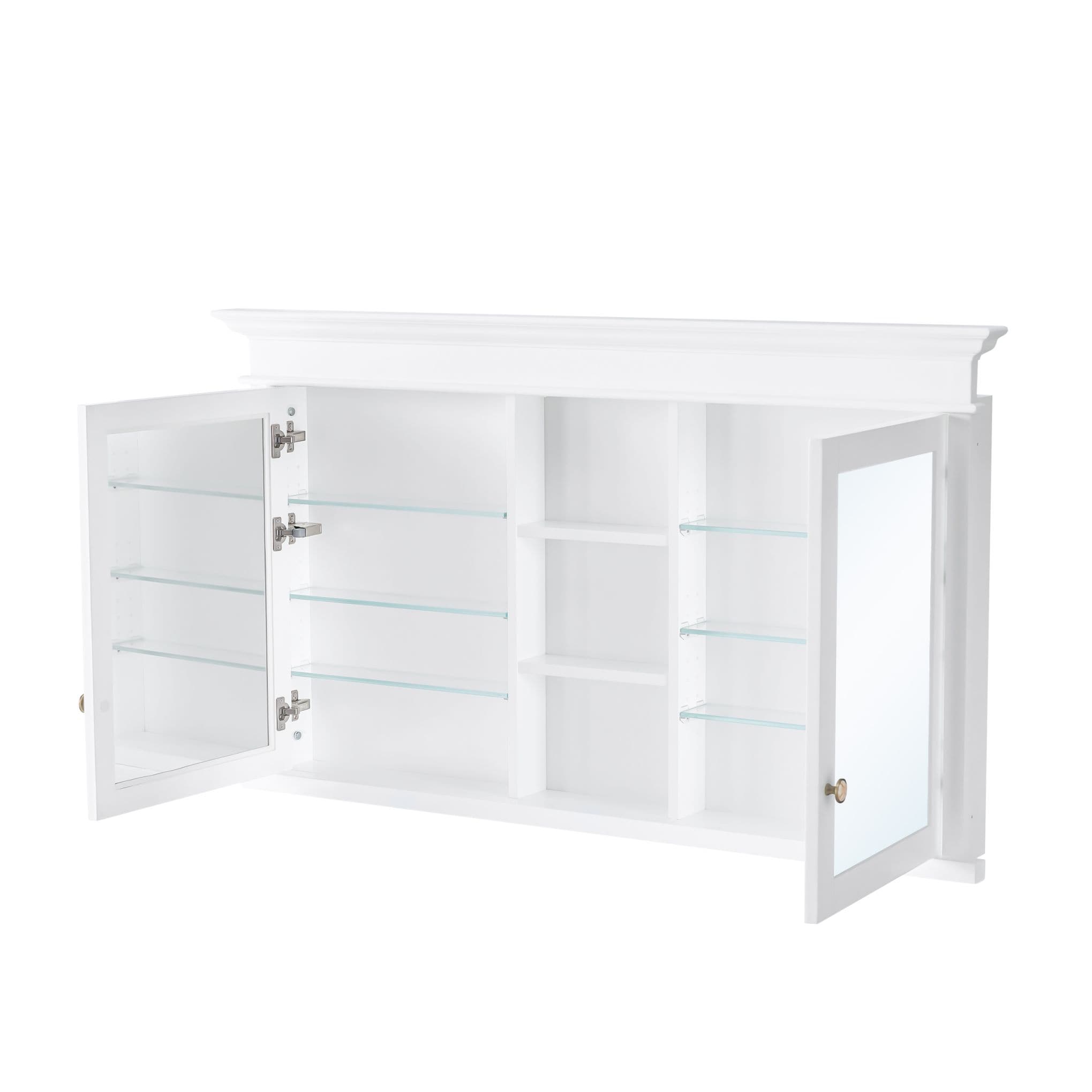 WELLFOR D5532MC-WT Bathroom-Medicine-Cabinets - View #3