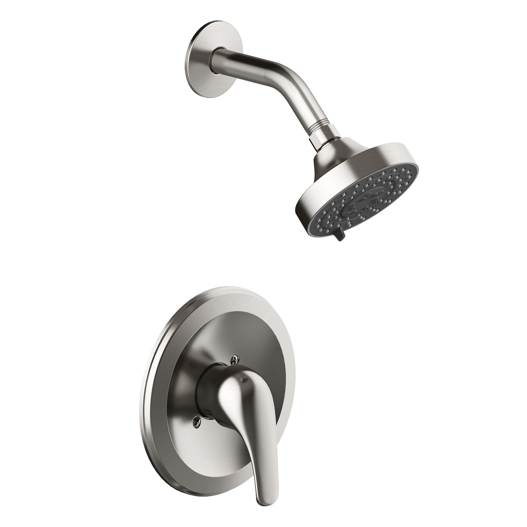 Middleton Single-Handle 5-Spray Tub and Shower Faucet in Satin Nickel (Valve Included)
