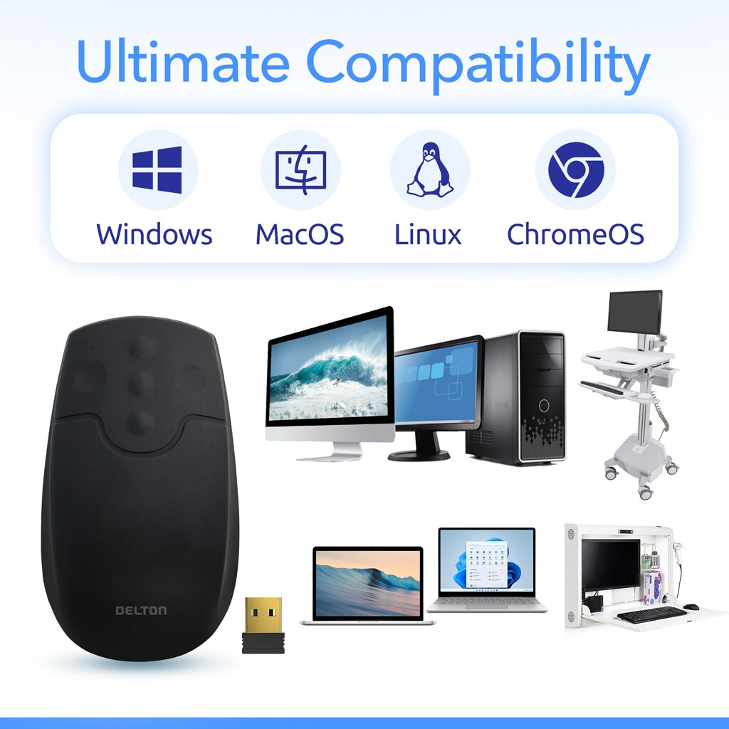 Delton DMSWM44-WB Computers-Peripherals - View #3