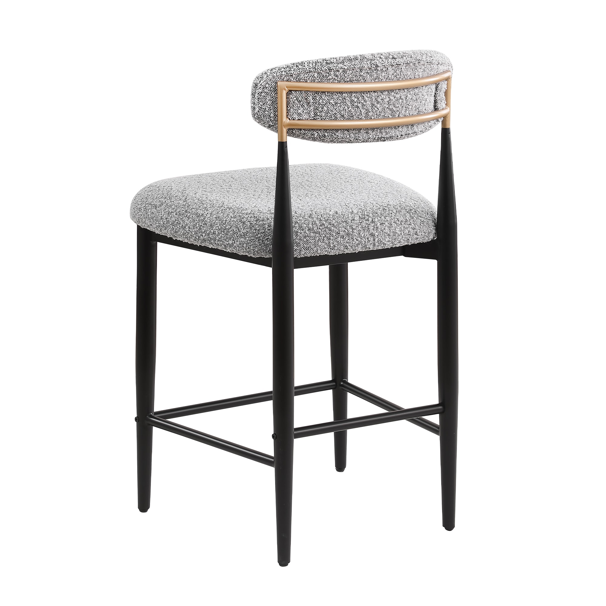 FARATI D2006BR-GREY-AL Dining-Chairs - View #7