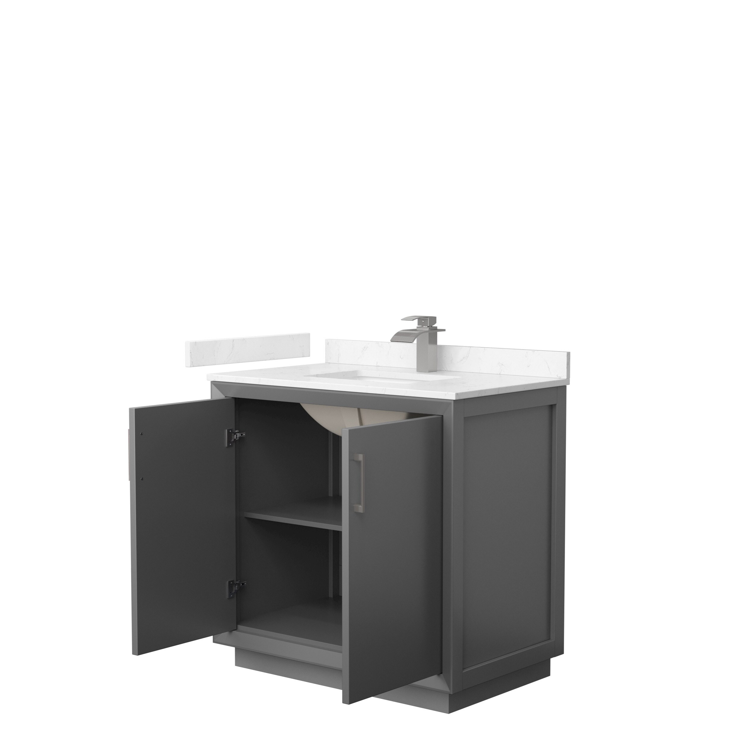 Wyndham Collection WCF414136SKGC2UNSMXX Bath-Vanity-Combo - View #2